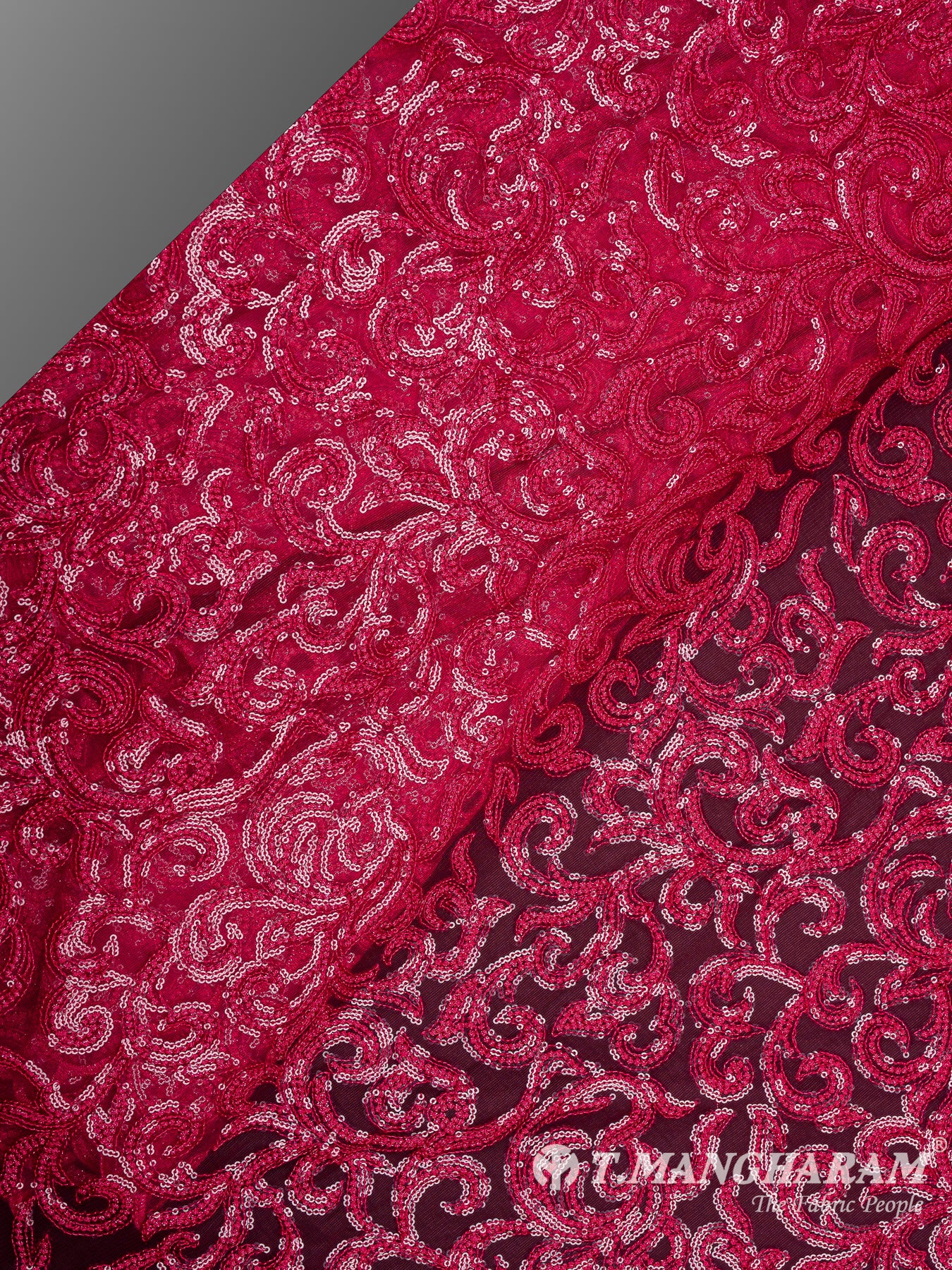 Pink Fancy Net Fabric - EB9031