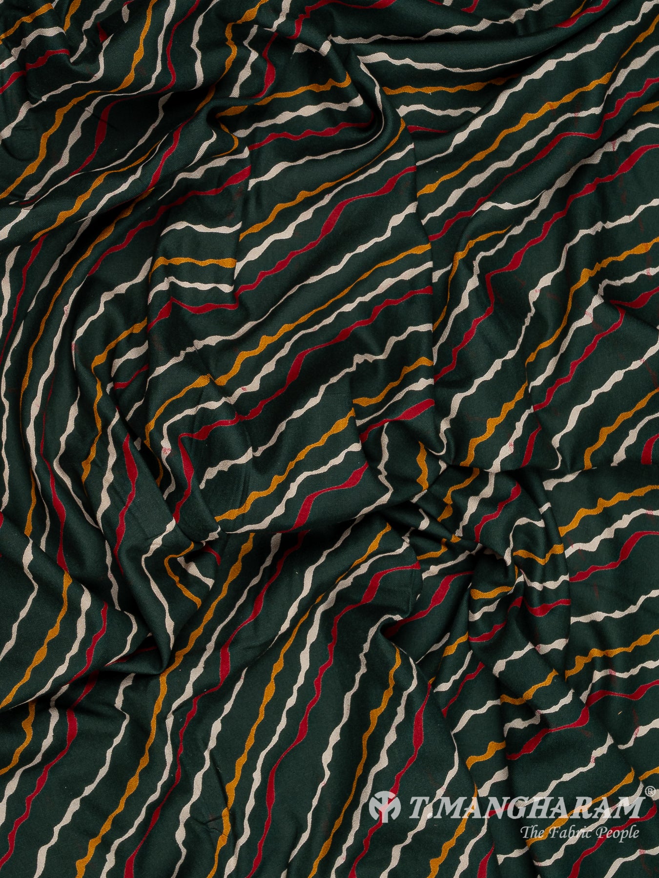 Green Cotton Fabric - EB9258