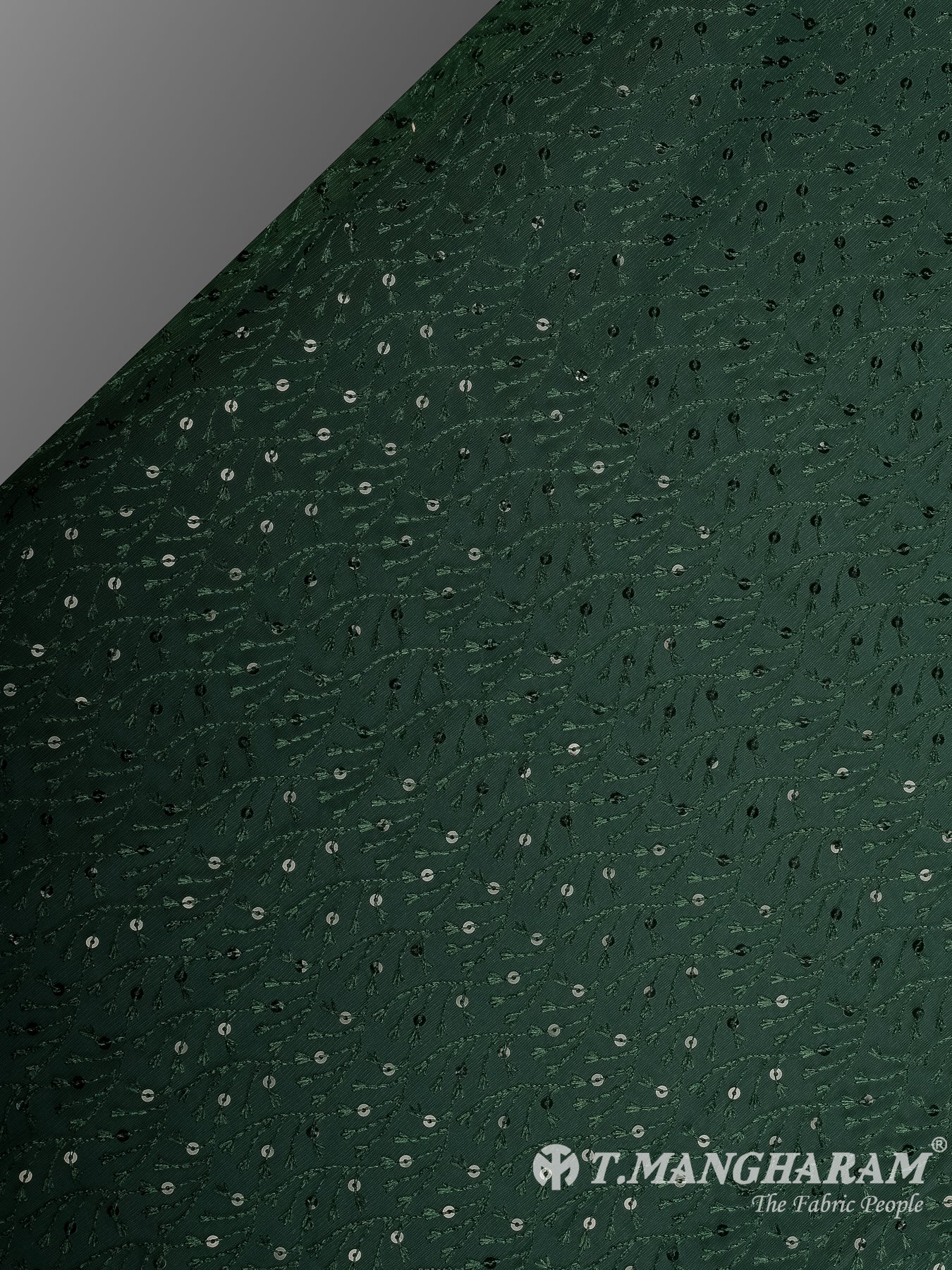 Green Fancy Net Fabric - EB9524