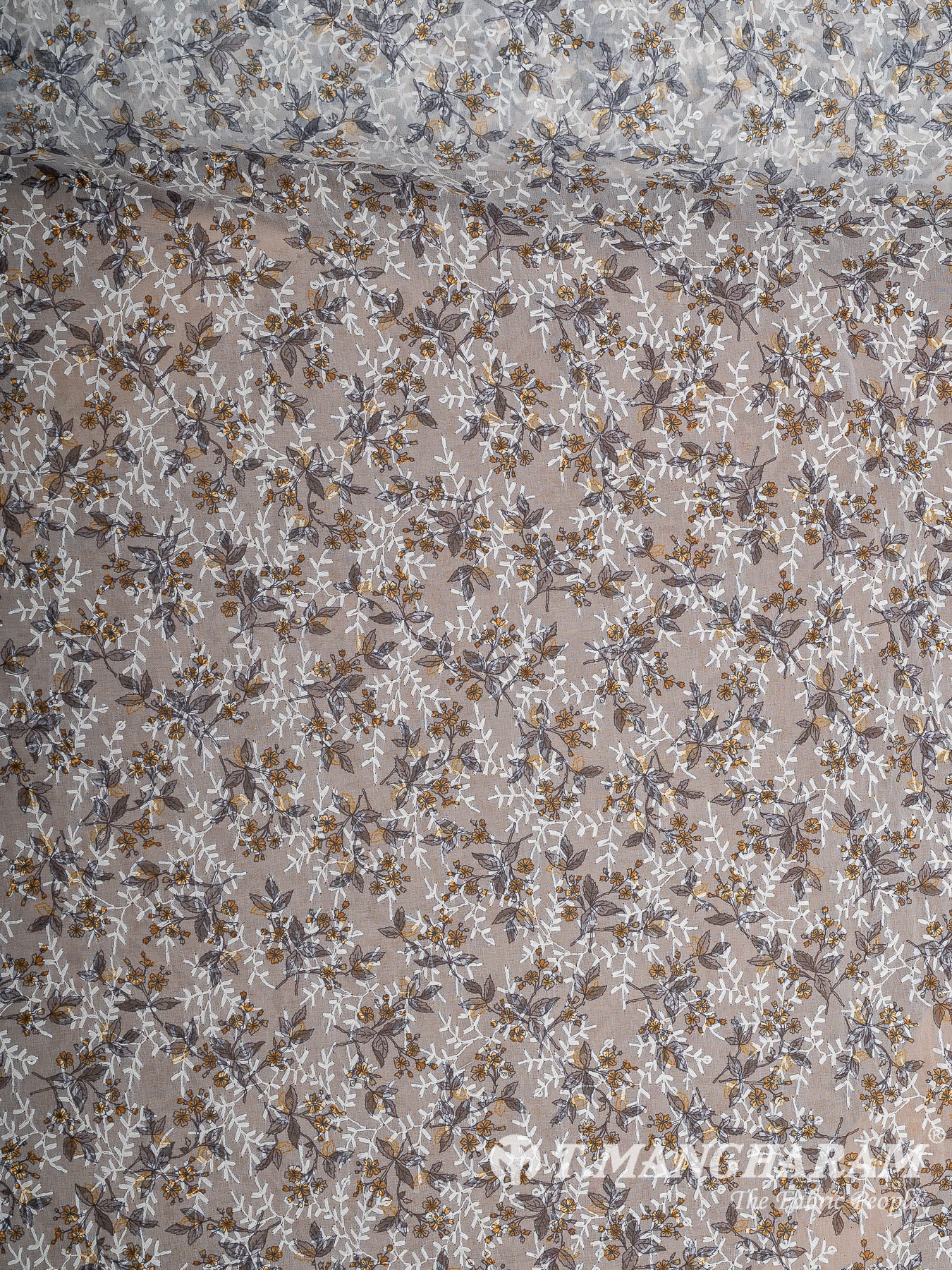 White Georgette Fabric - EB6966