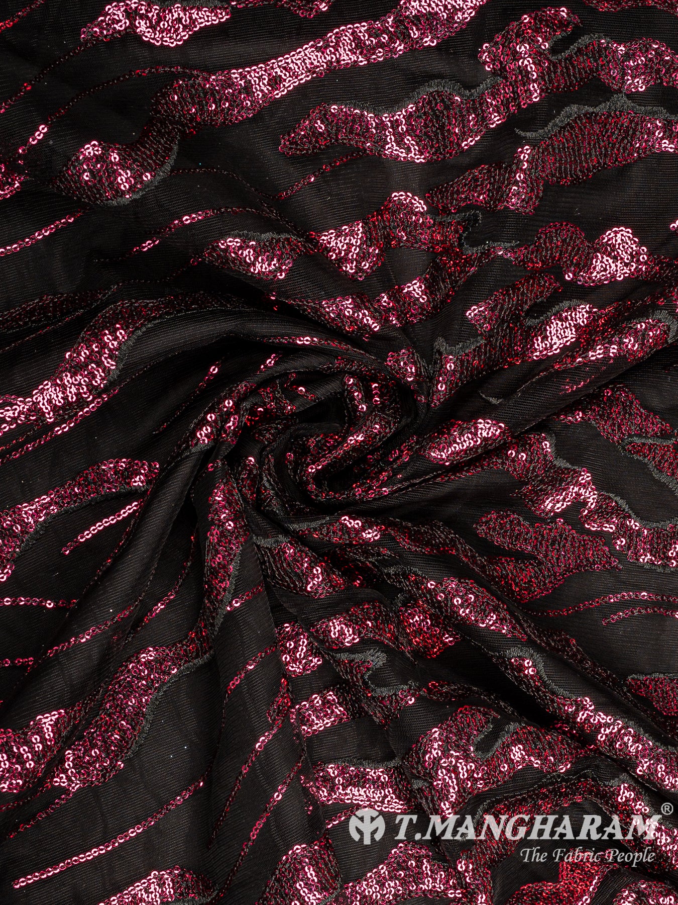 Pink Fancy Net Fabric - EB9698