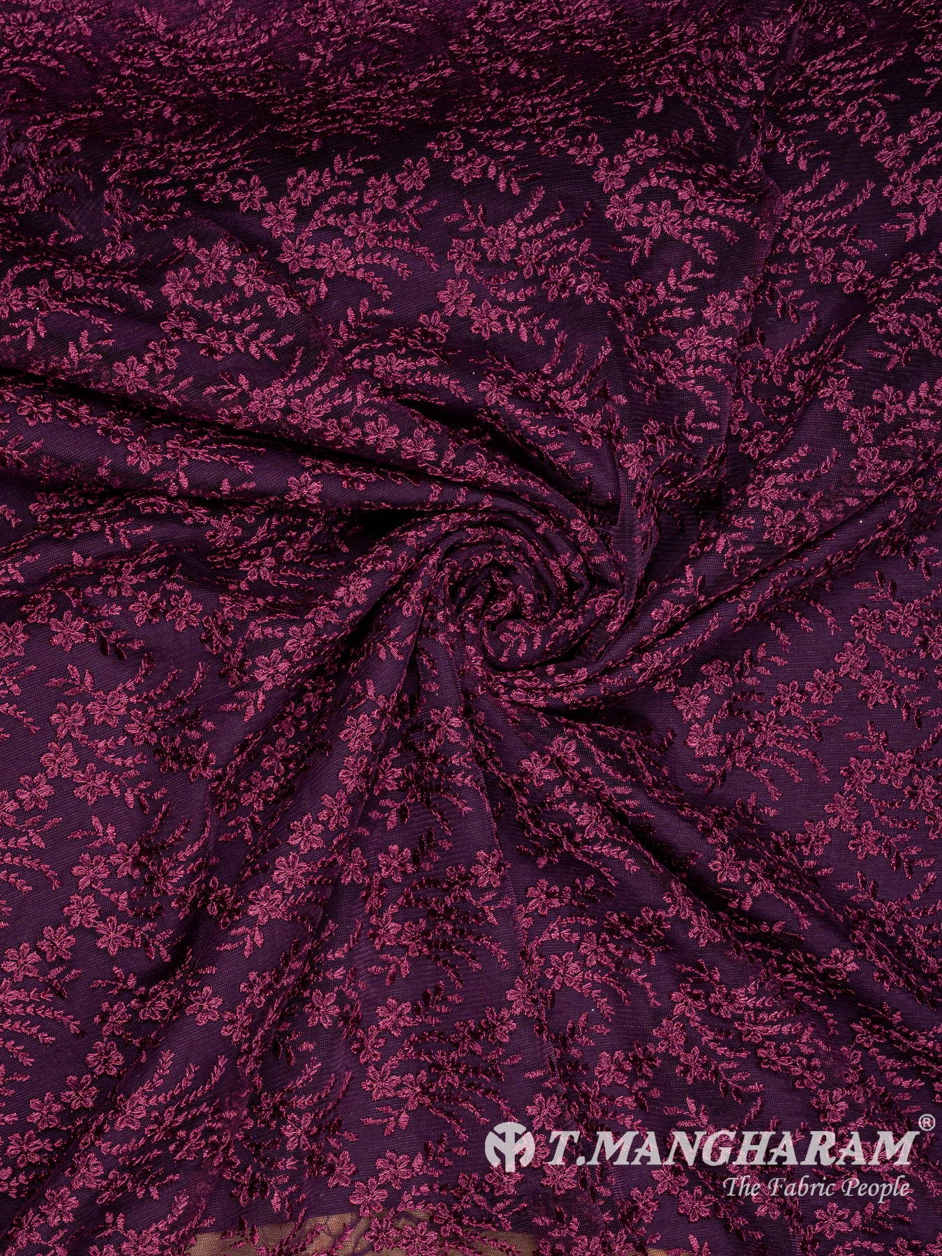 Purple Net Fabric - EB9942