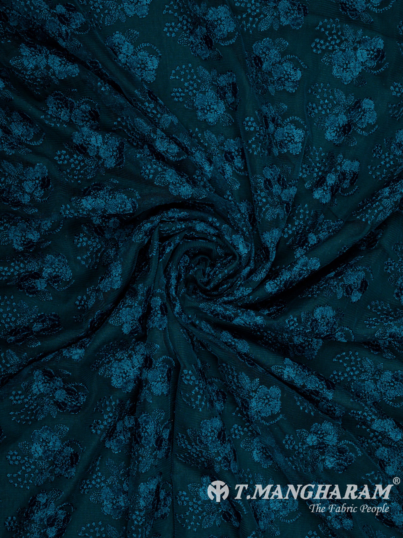 Blue Net Fabric - EB9918
