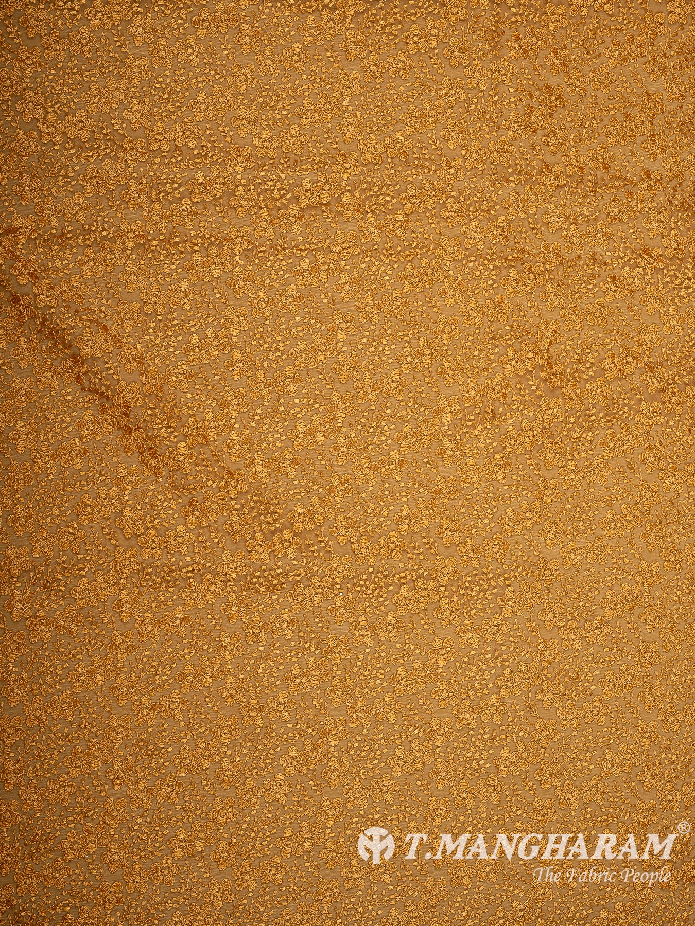 Yellow Net Fabric - EB9944