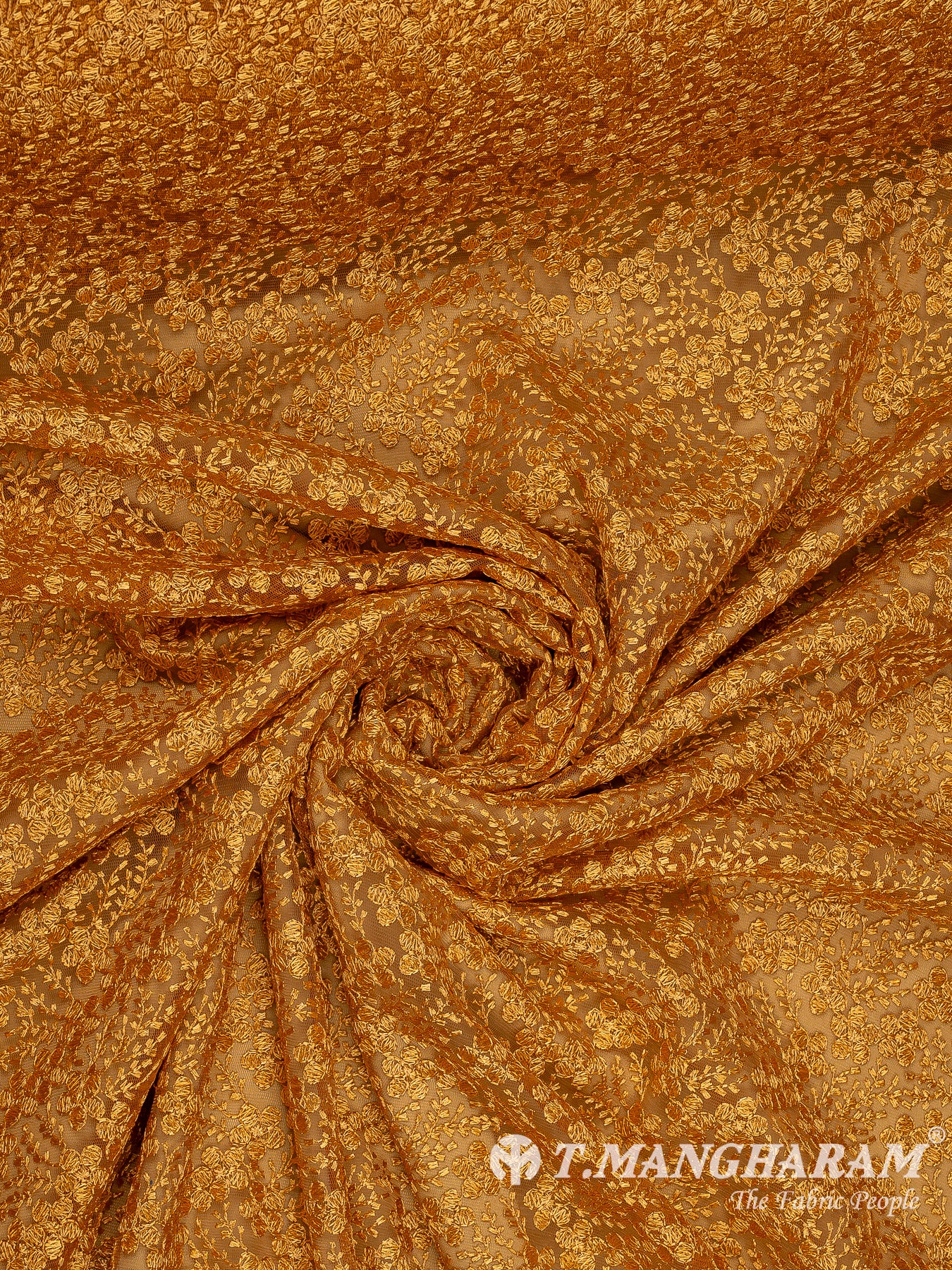 Yellow Net Fabric - EB9944