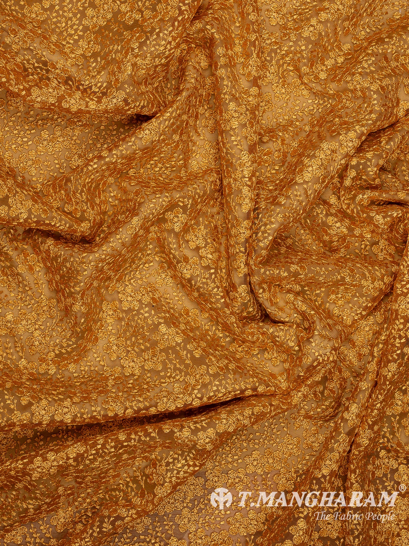 Yellow Net Fabric - EB9944