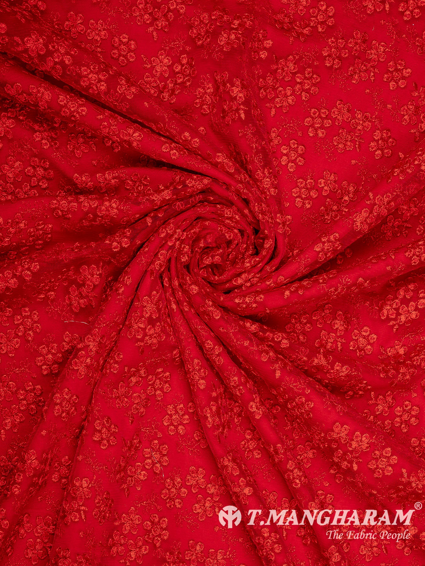Red Net Fabric - EB9938