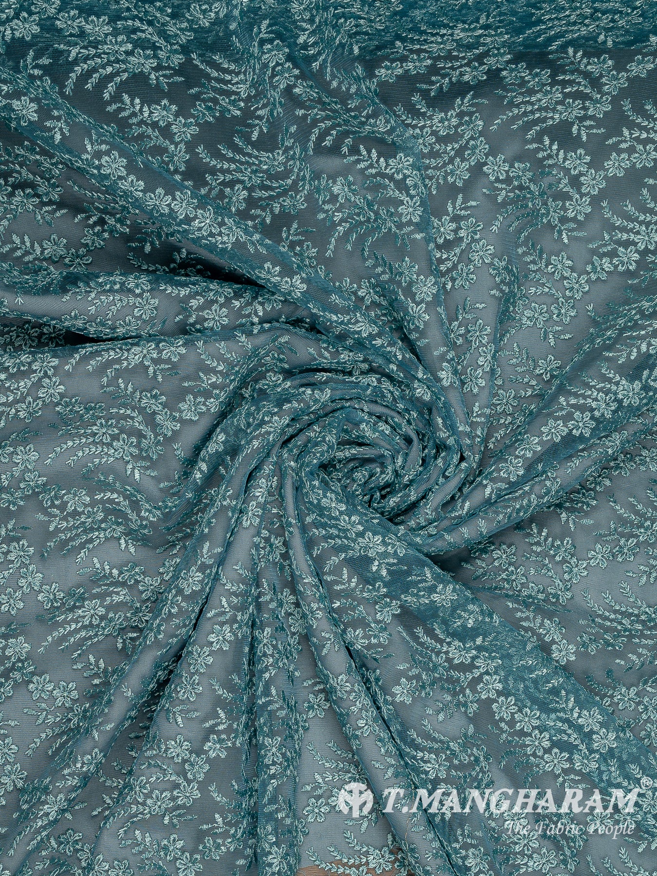 Blue Net Fabric - EB9943