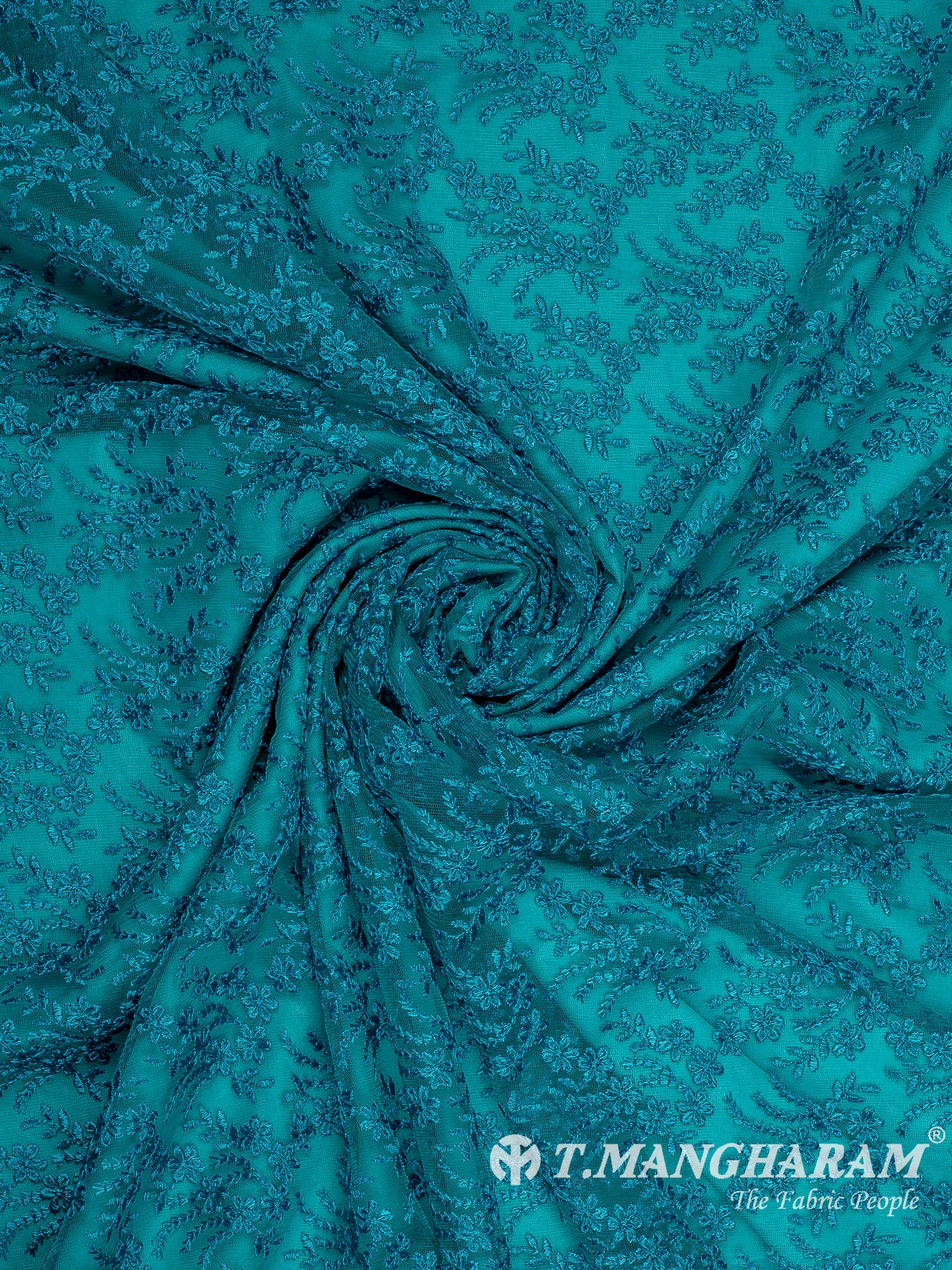 Blue Net Fabric - EB9934