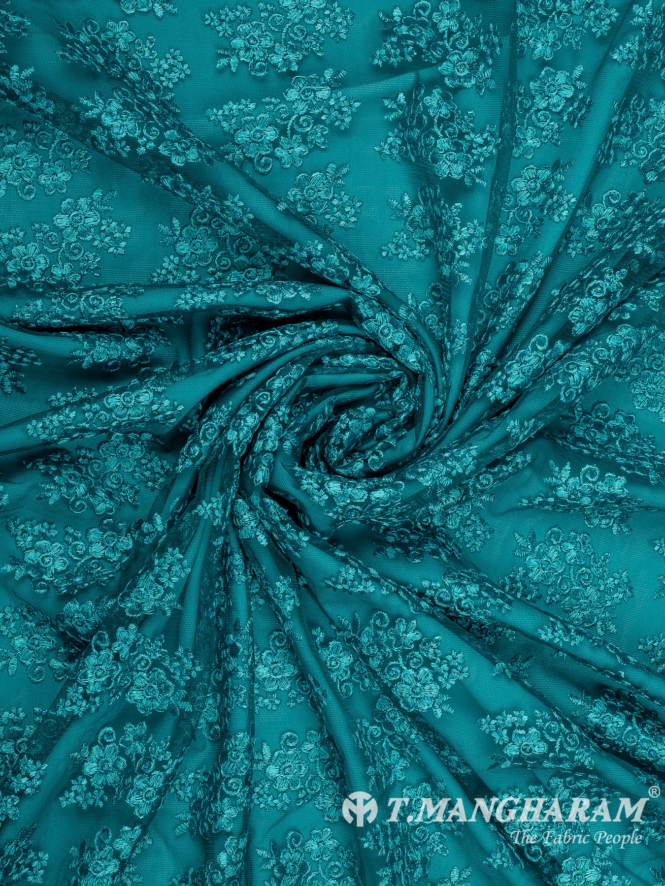 Blue Net Fabric - EB9913