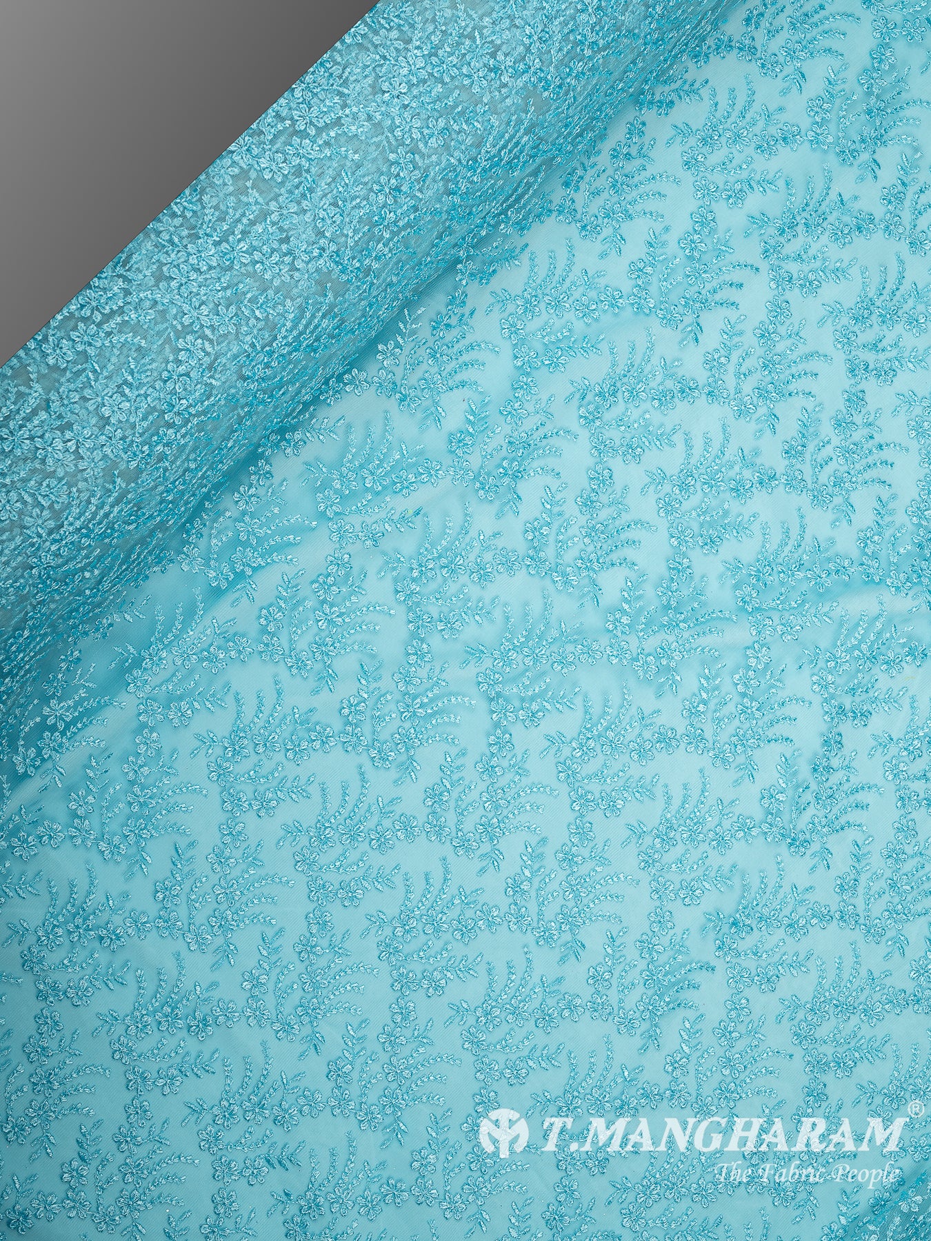 Blue Net Fabric - EB9935