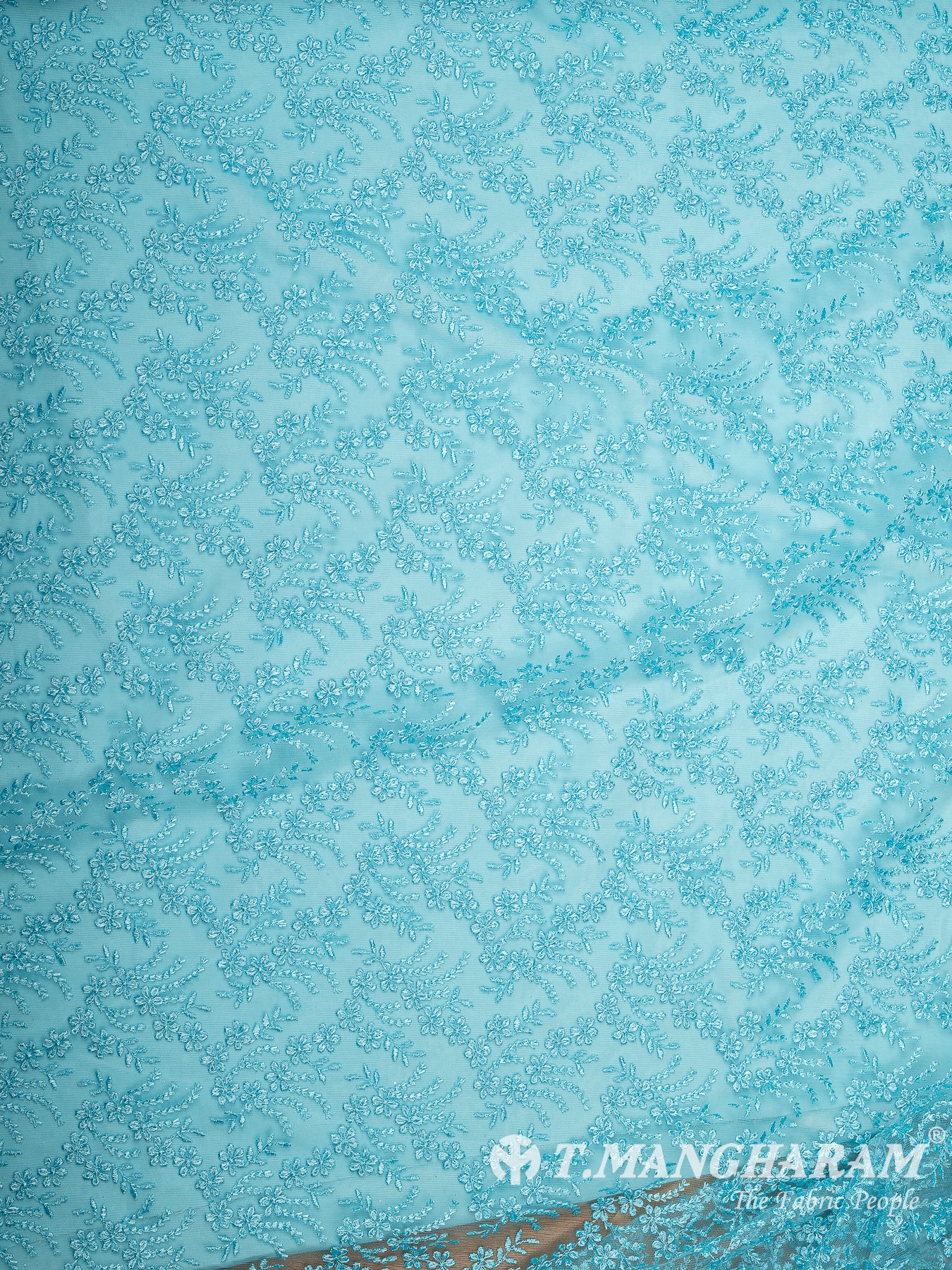 Blue Net Fabric - EB9935