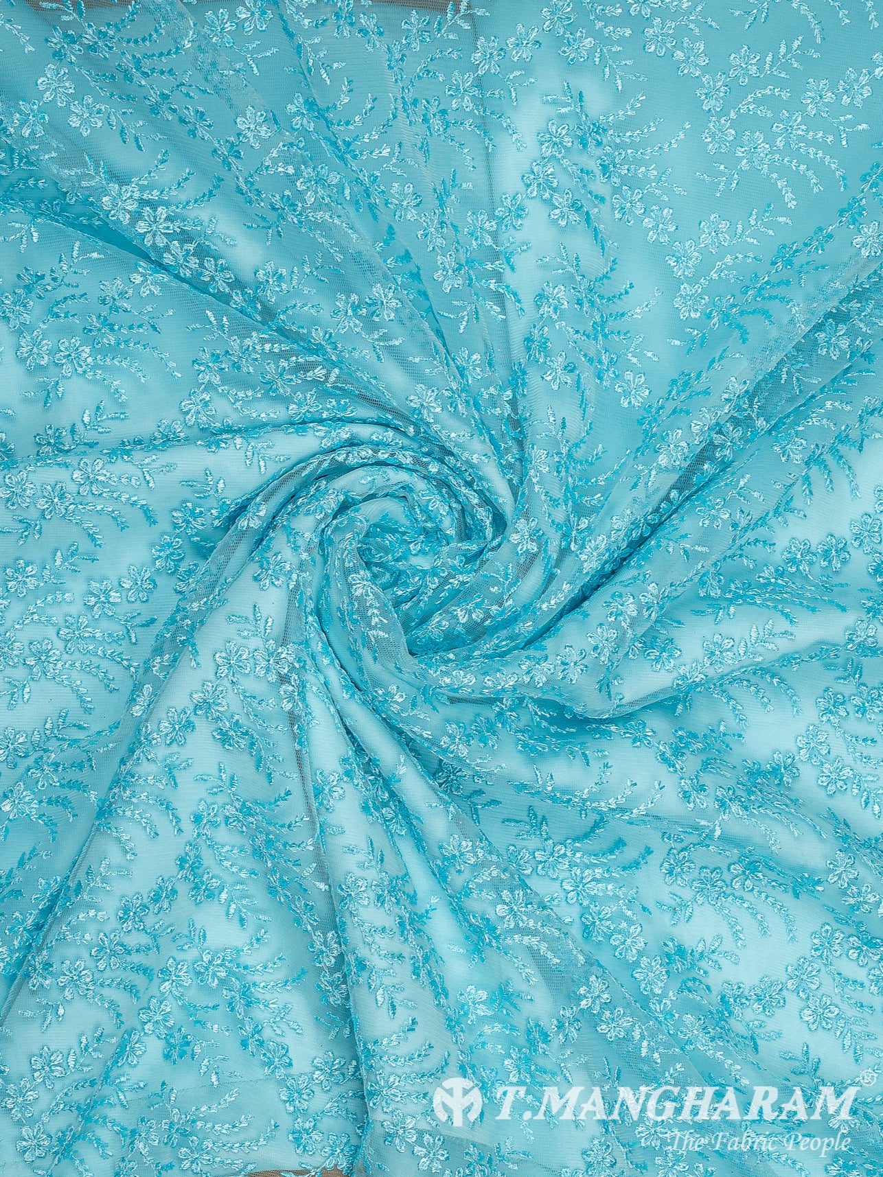 Blue Net Fabric - EB9935