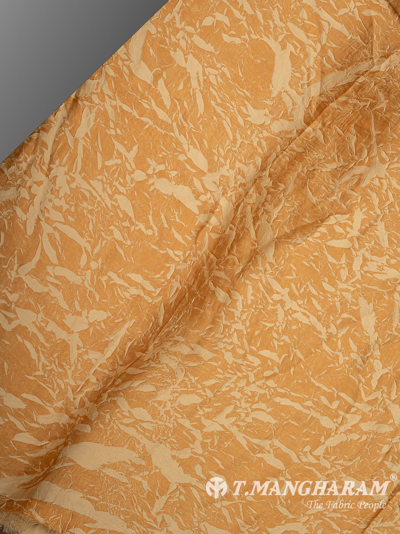 Yellow Satin Fabric - EC13473