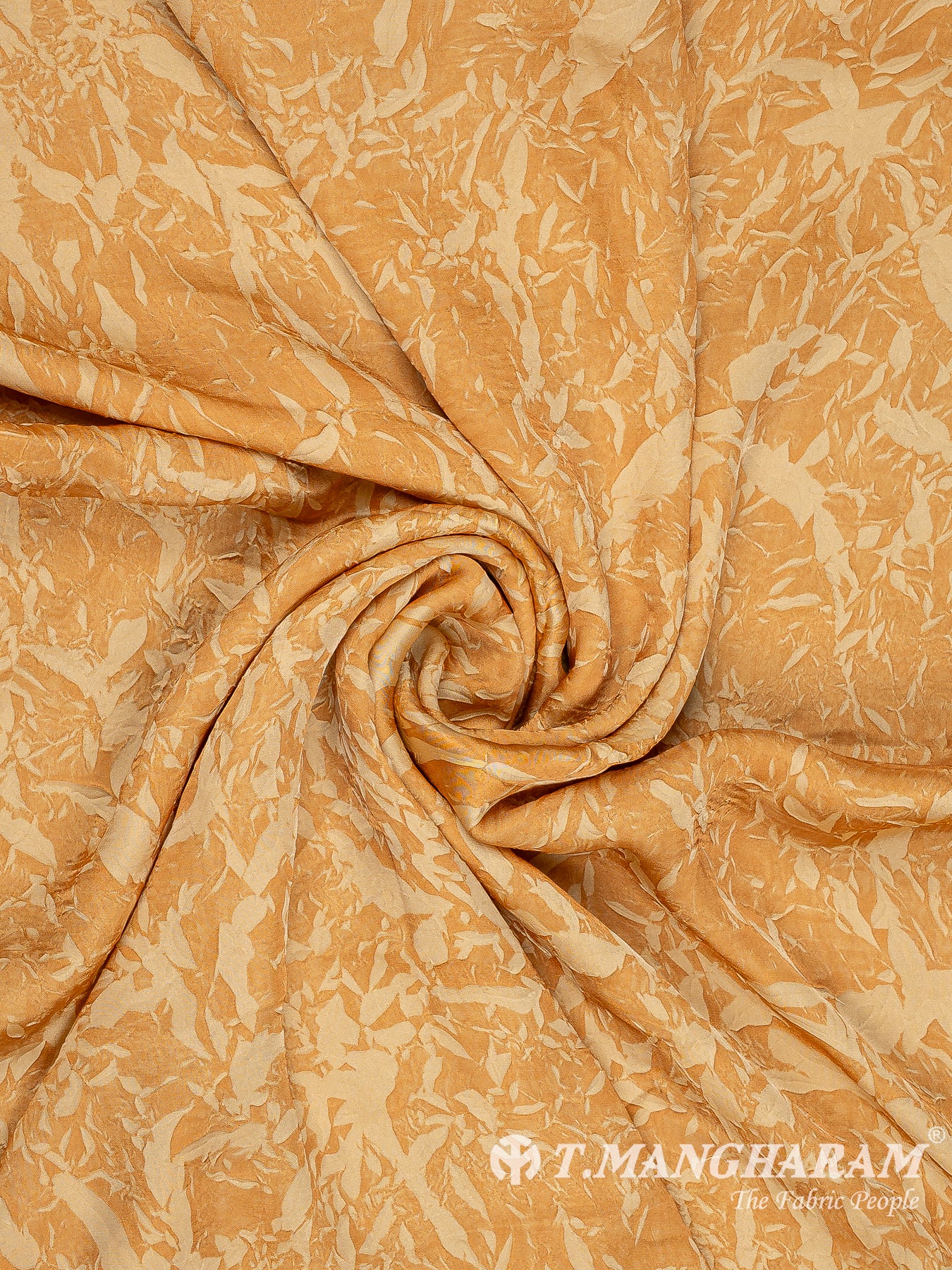 Yellow Satin Fabric - EC13473