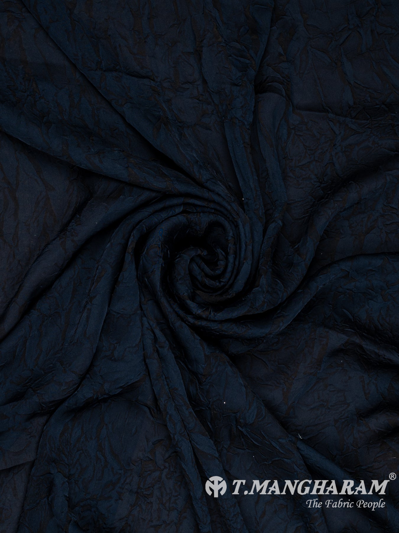Blue Satin Fabric - EC13503