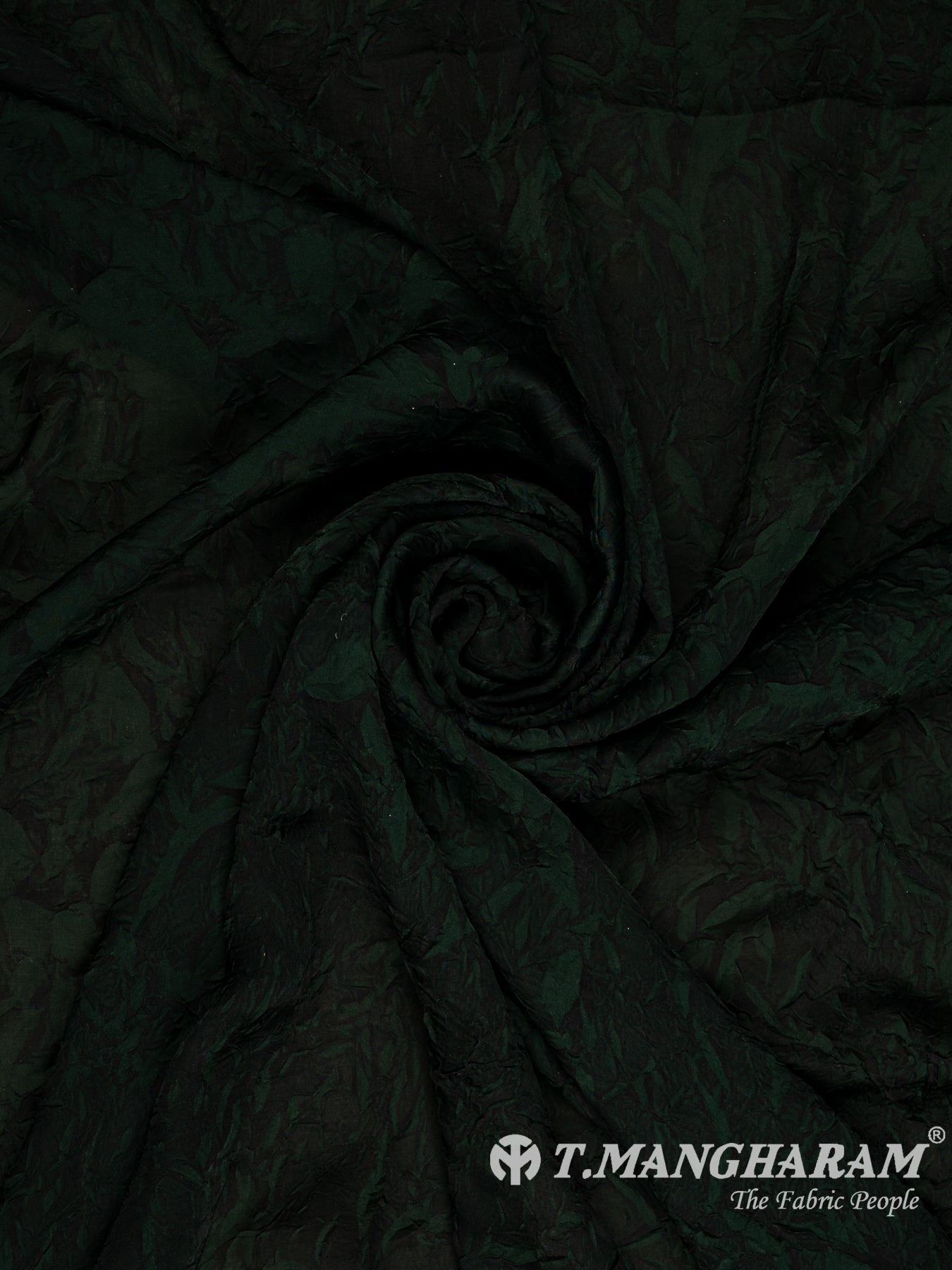 Green Satin Fabric - EC13499