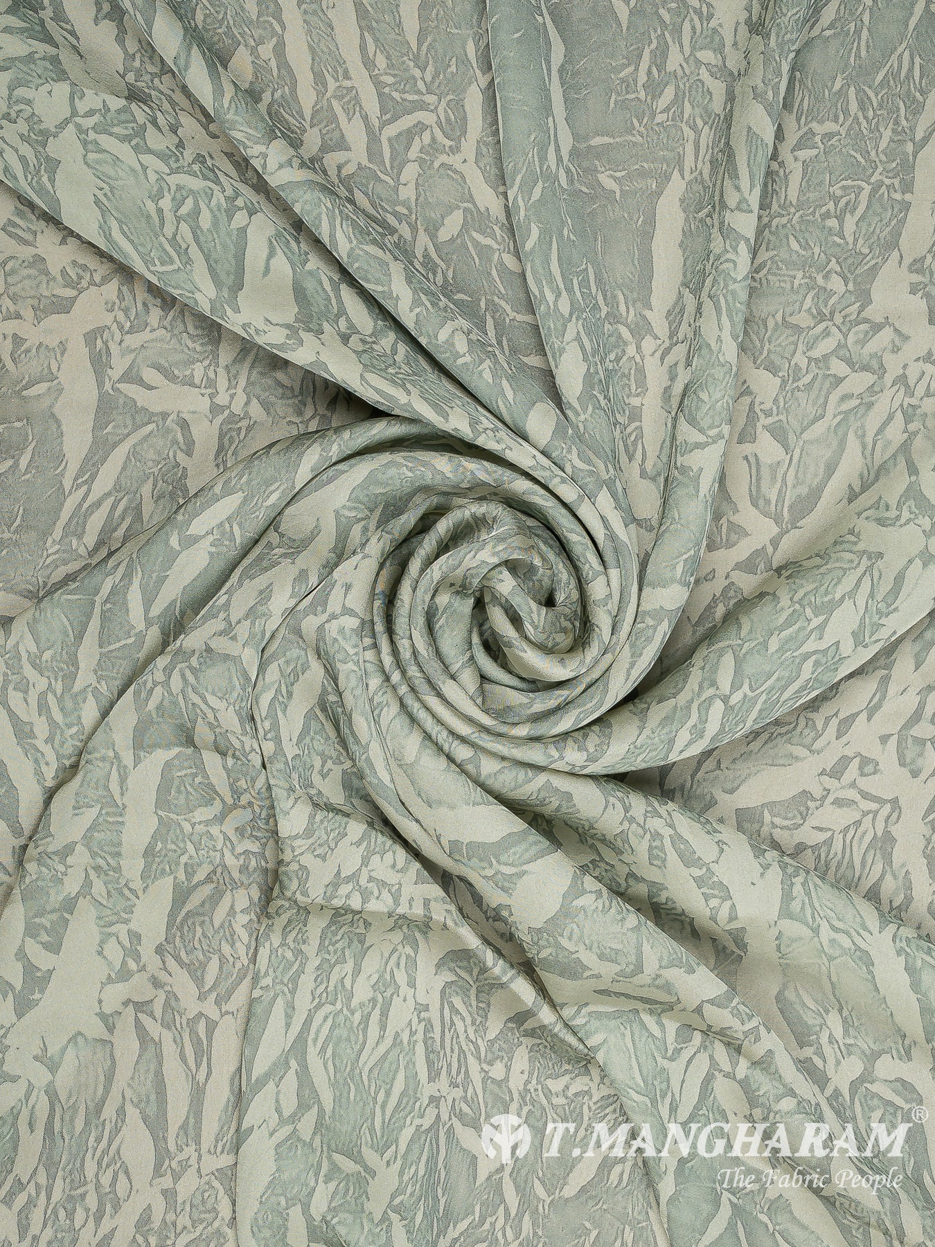 Green Satin Fabric - EC13500