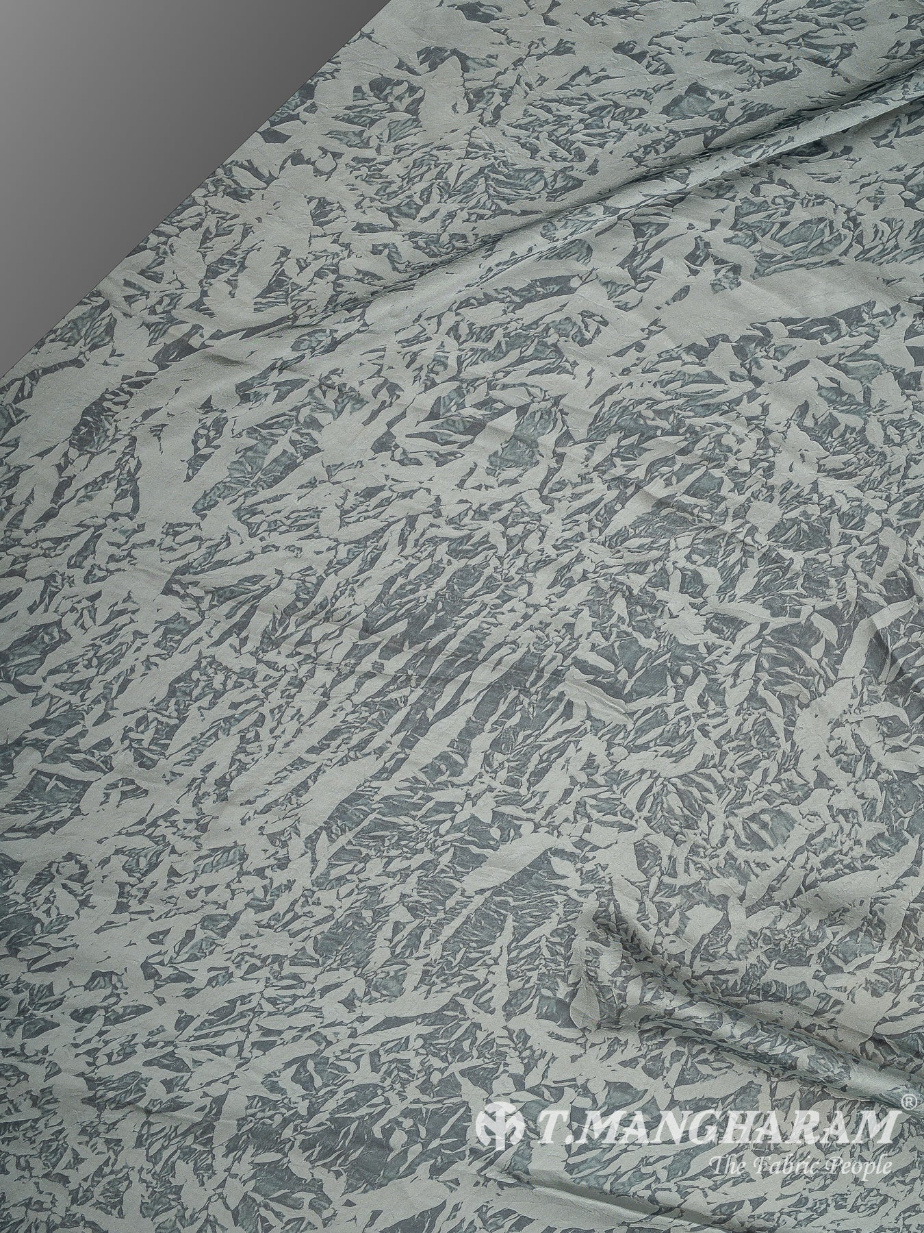 Grey Satin Fabric - EC13474