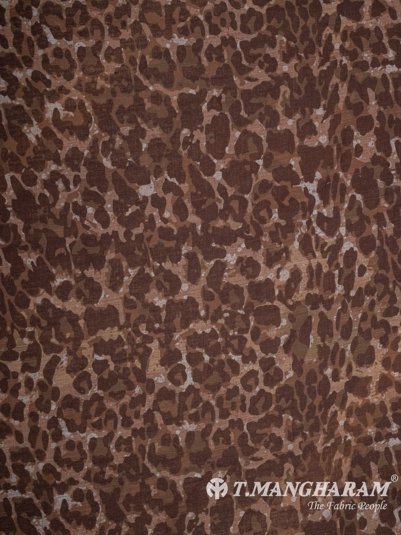 Brown Cotton Fabric - EC12602