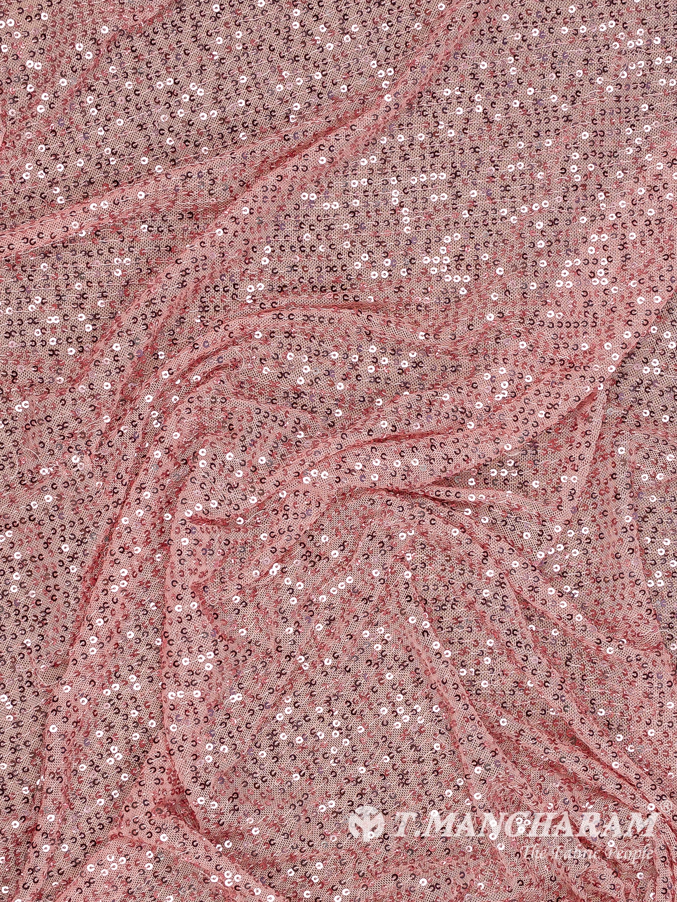 Pink Stretch Net Fabric - EC13299