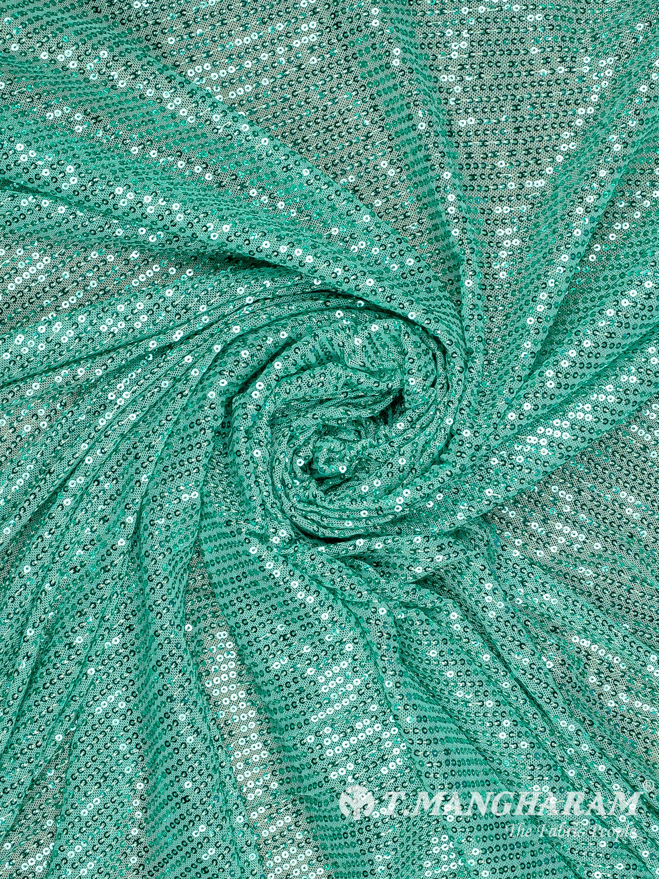 Green Stretch Net Fabric - EC13296