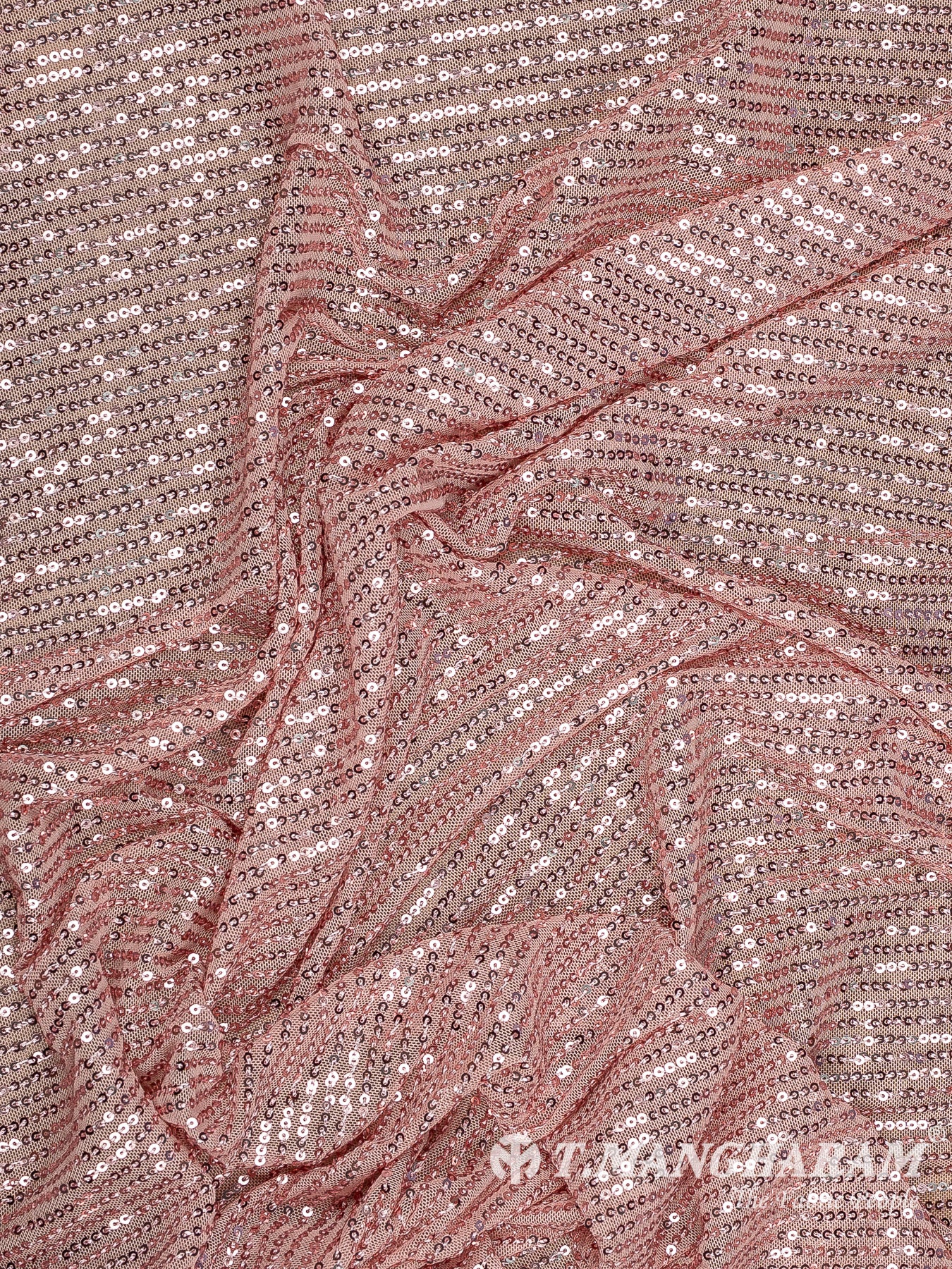 Pink Stretch Net Fabric - EC13300