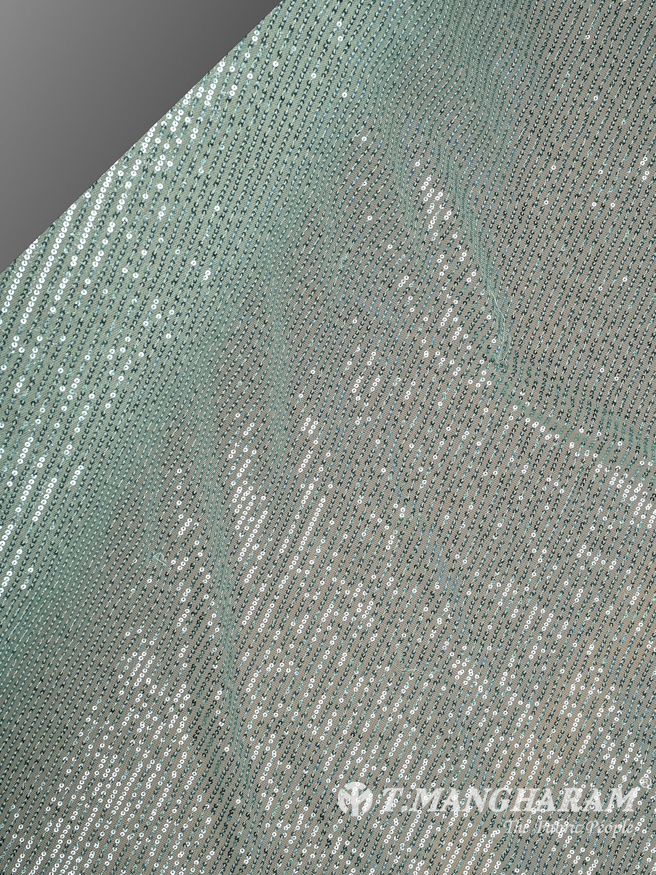 Green Stretch Net Fabric - EC13297