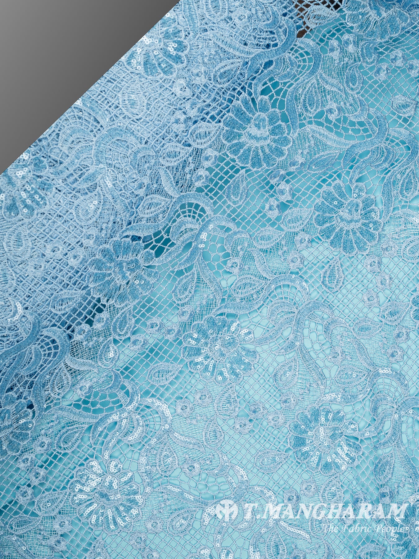 Blue Net Fabric - EC13533