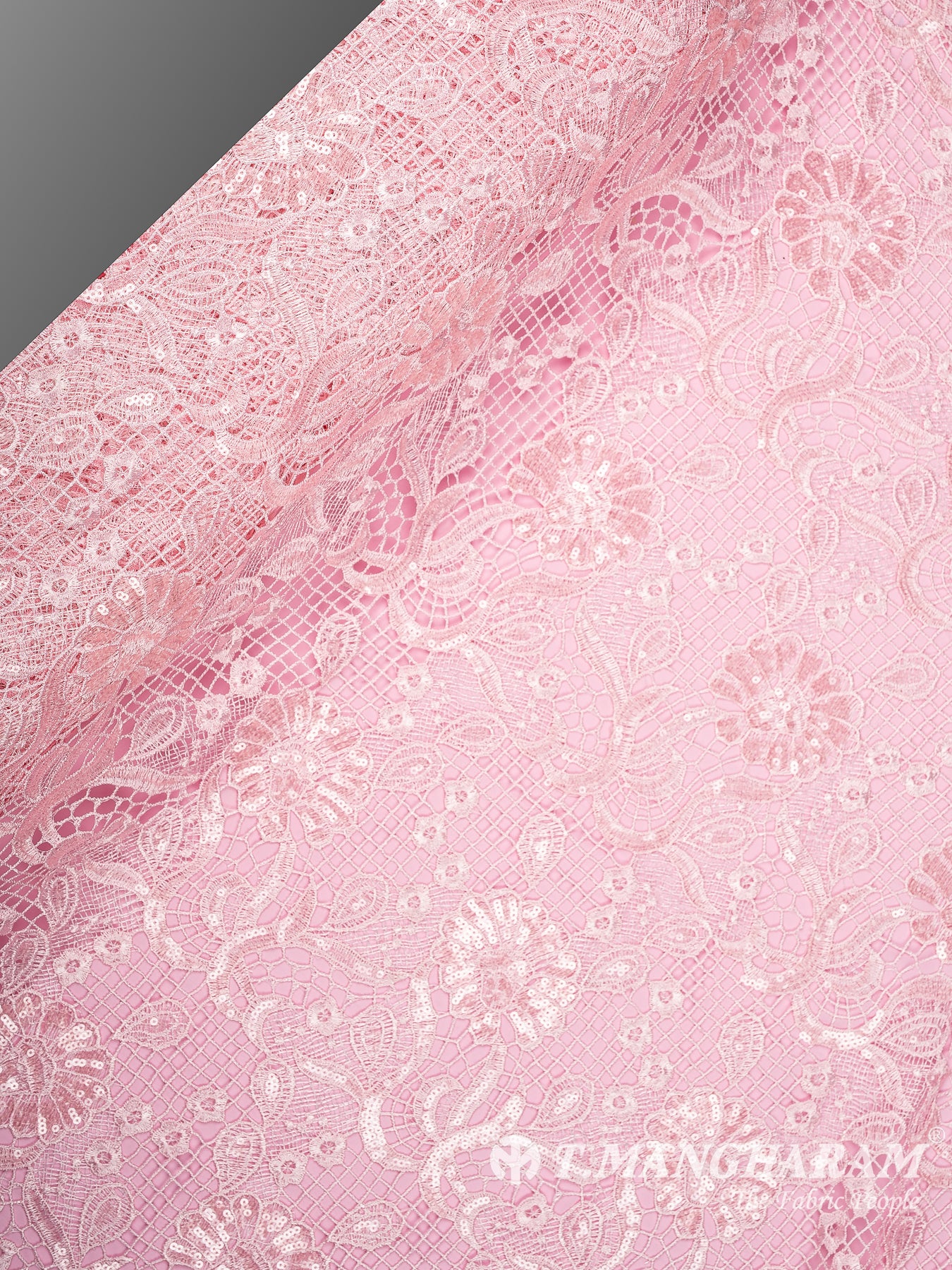 Pink Fancy Net Fabric - EC13536