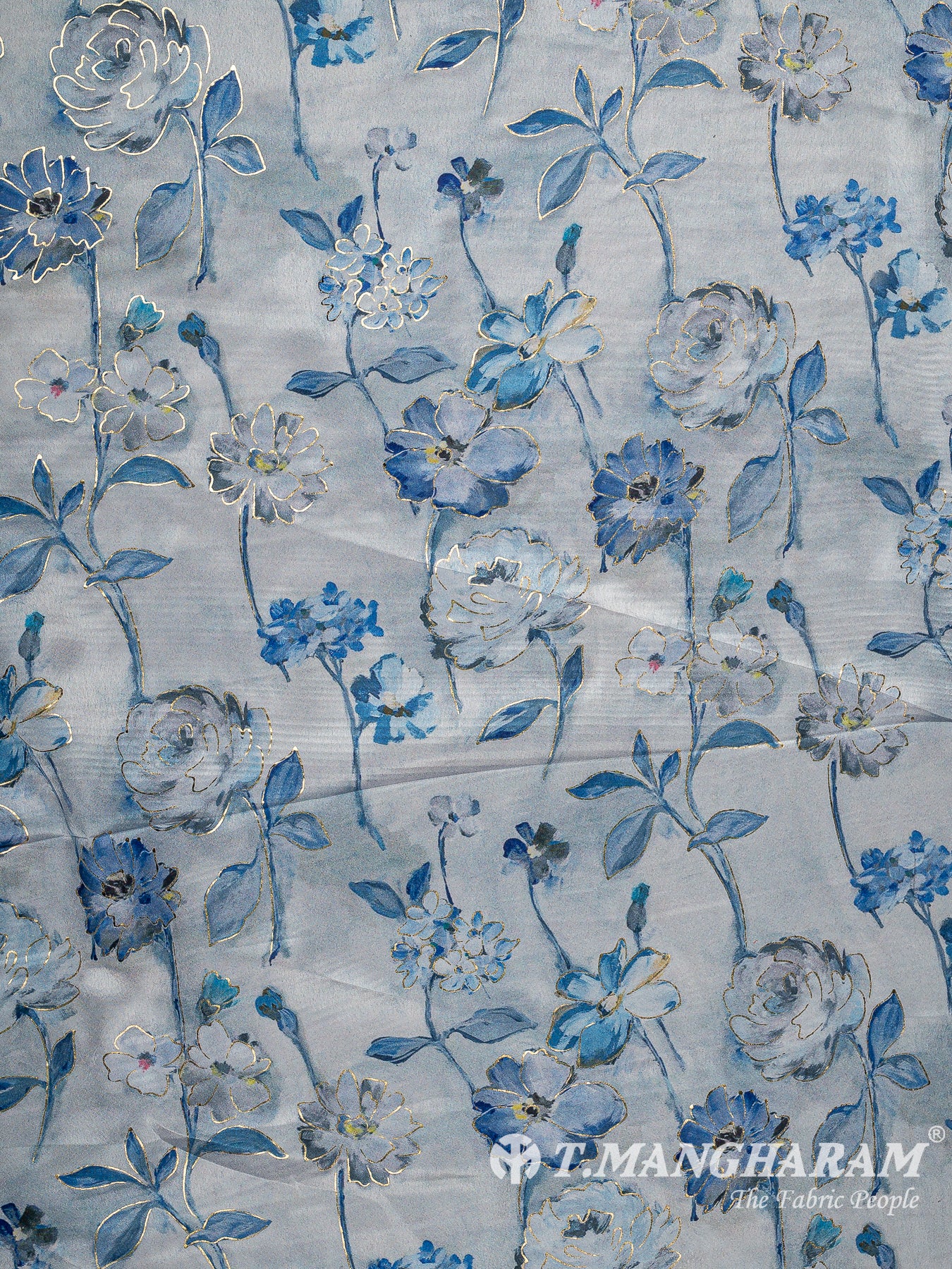 Grey Satin Fabric - EB10230
