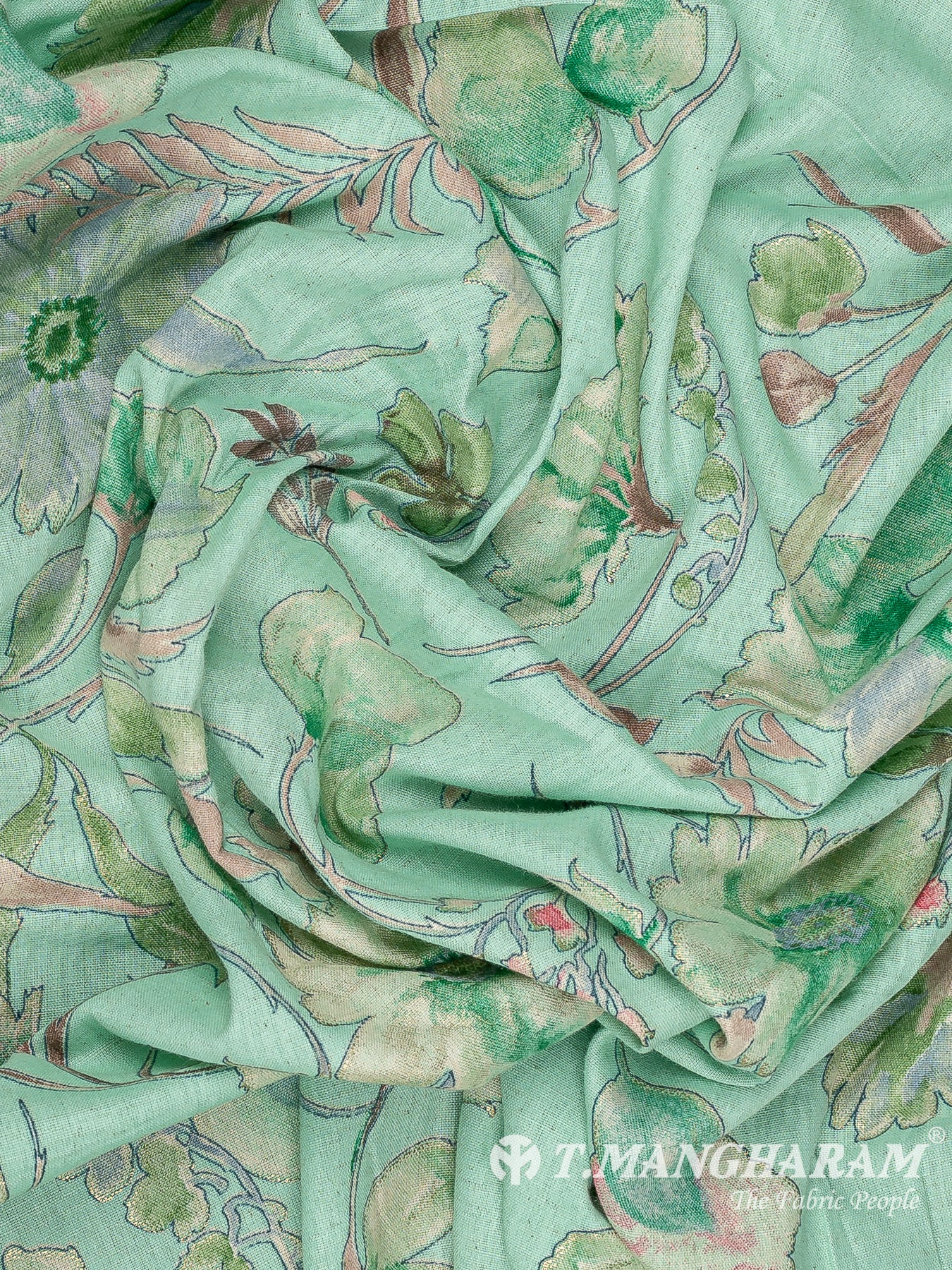 Green Cotton Fabric - EB10808