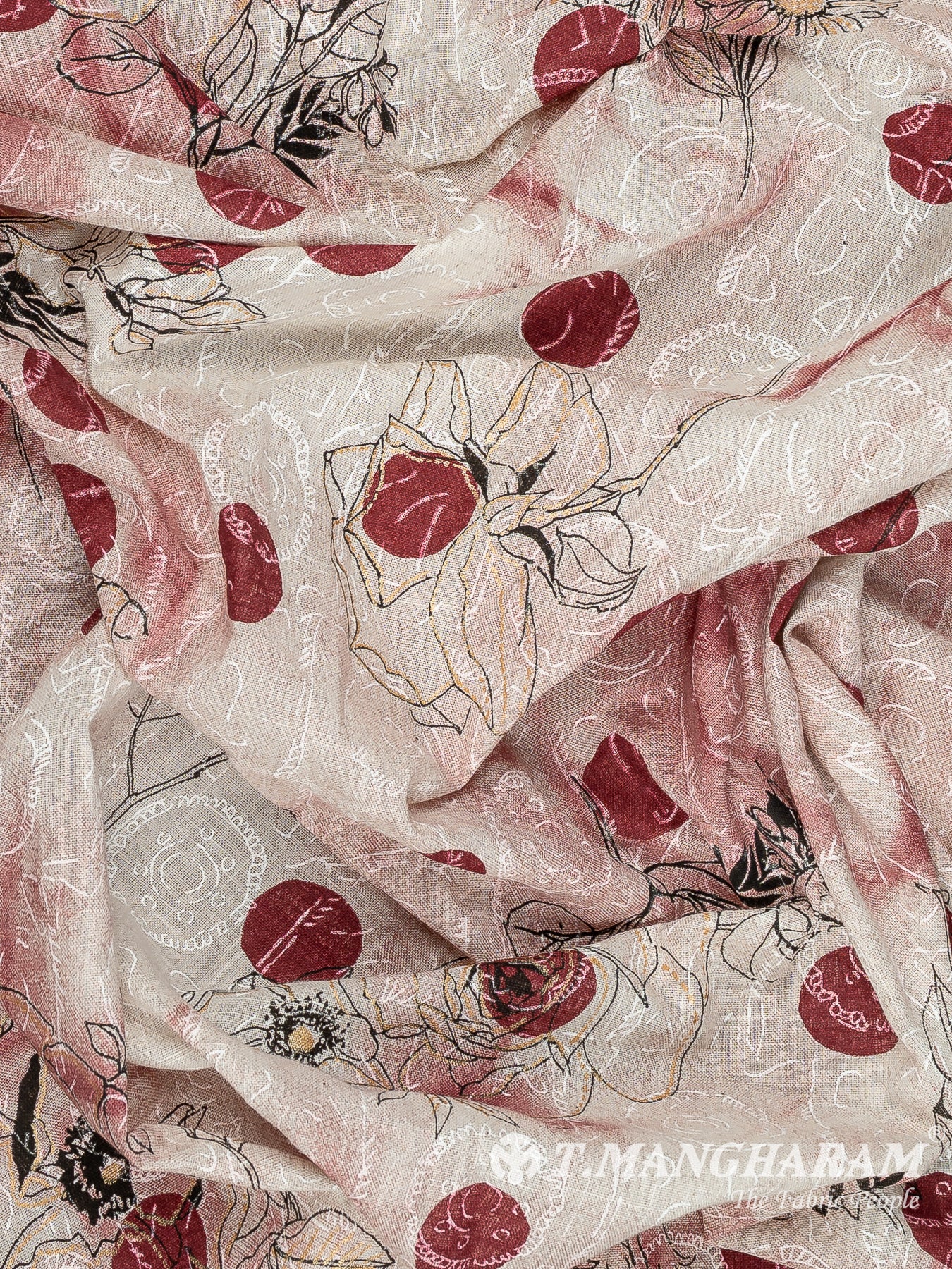 Pink Cotton Fabric - EB10817