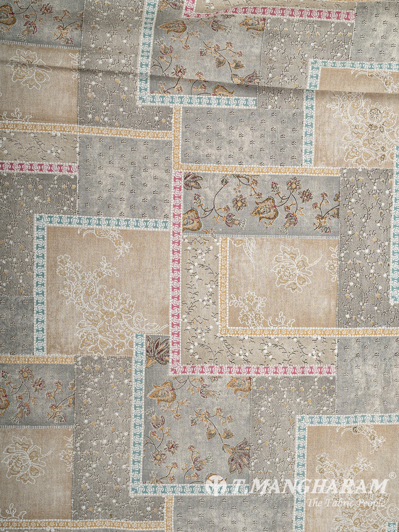 Beige Cotton Fabric - EB10804