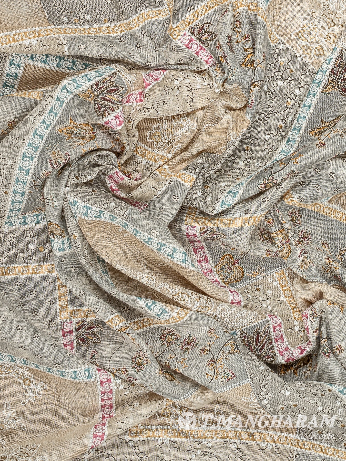 Beige Cotton Fabric - EB10804