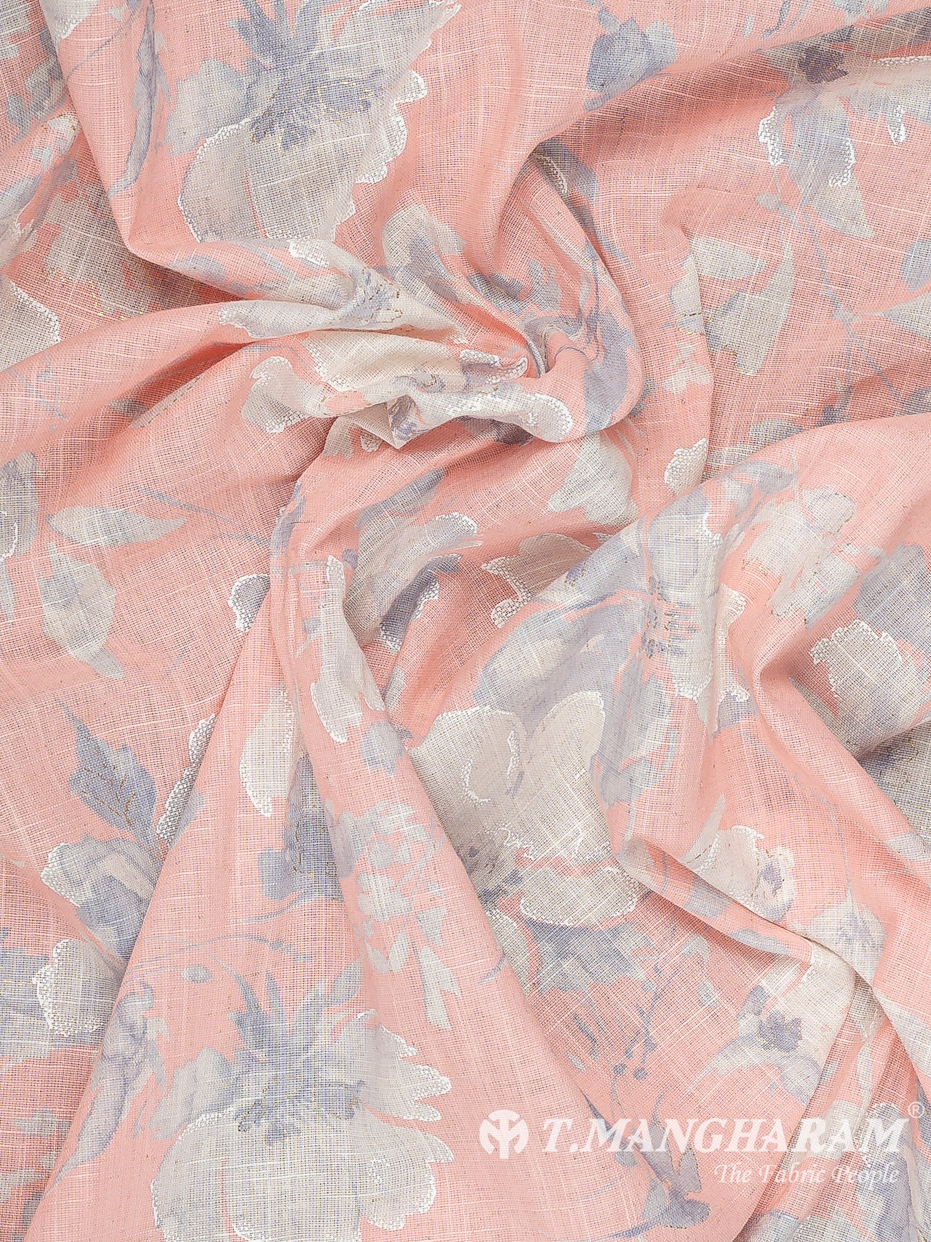 Peach Cotton Fabric - EB10814