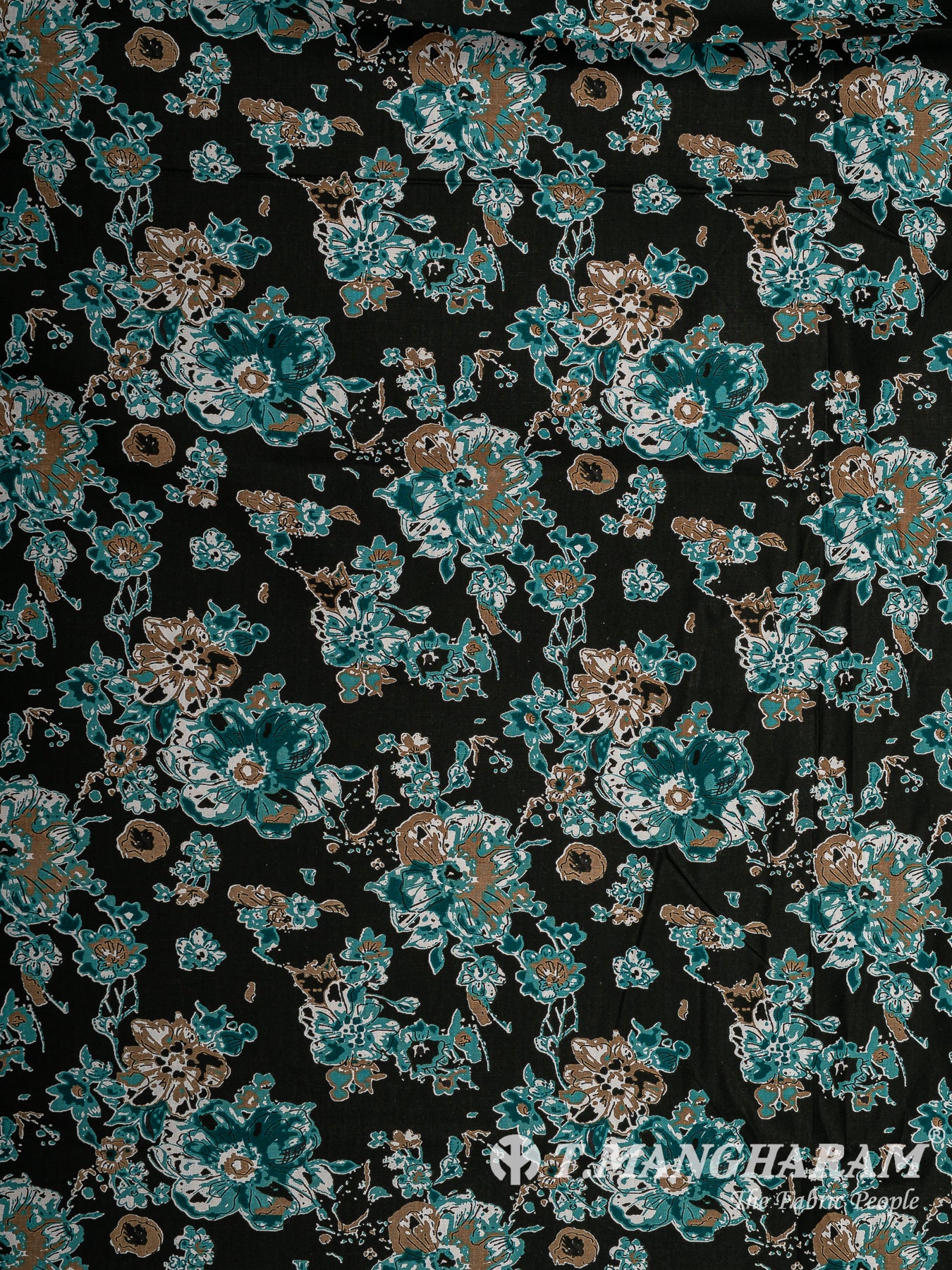 Black Cotton Fabric - EC13793