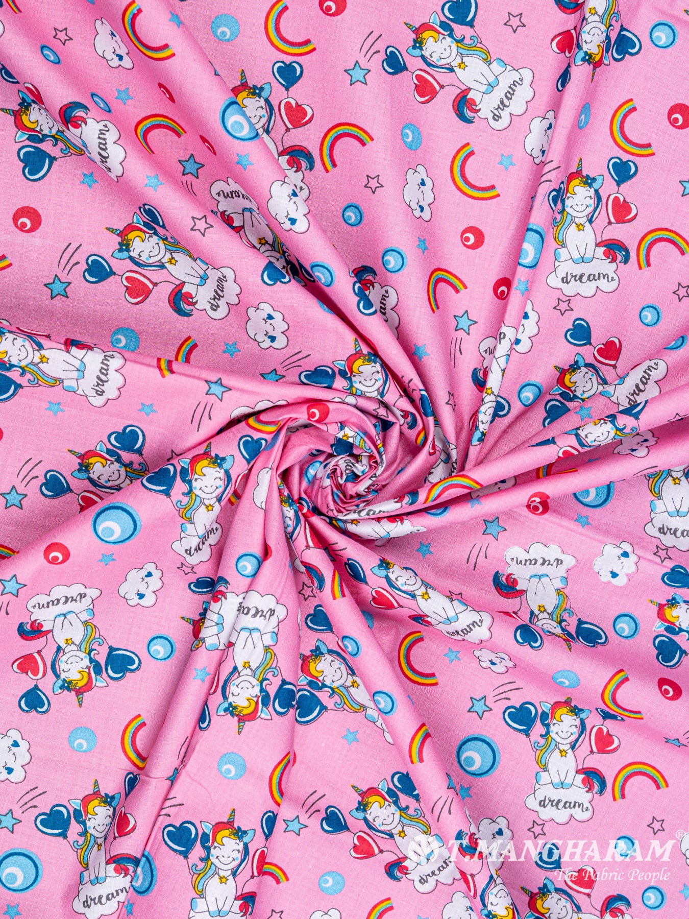 Pink Cotton Fabric - EC6503 view-1