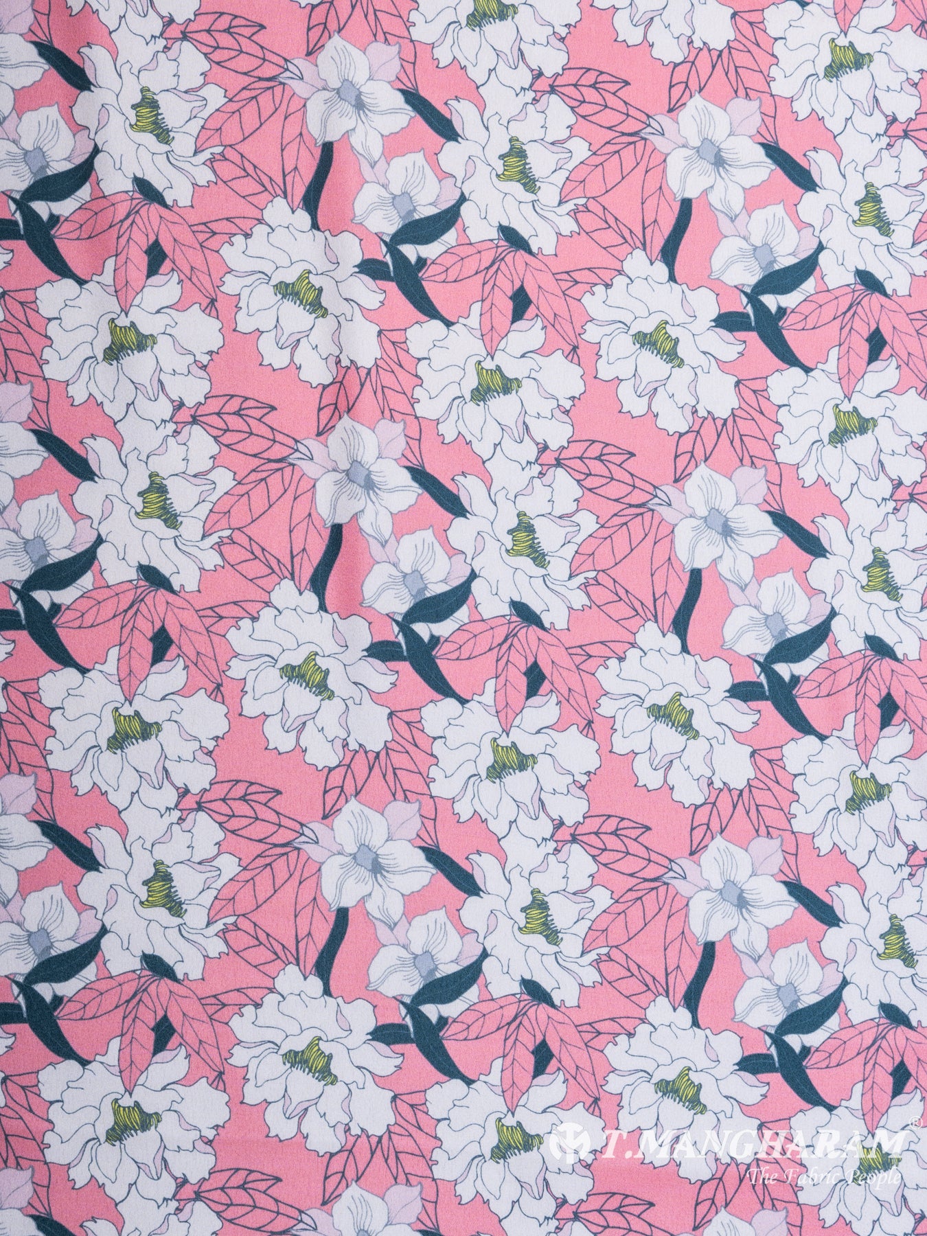 Pink Satin Fabric - EC7061 view-3