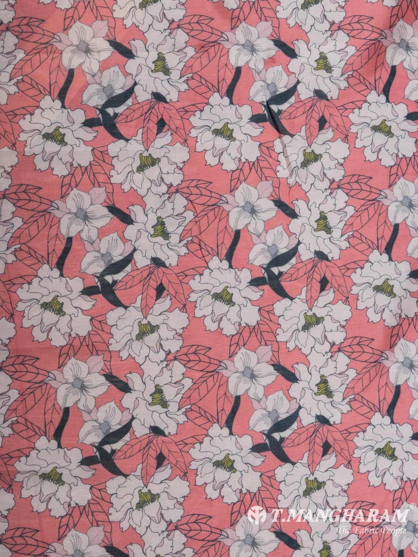 Peach Organza Tissue Fabric - EC7036 view-3