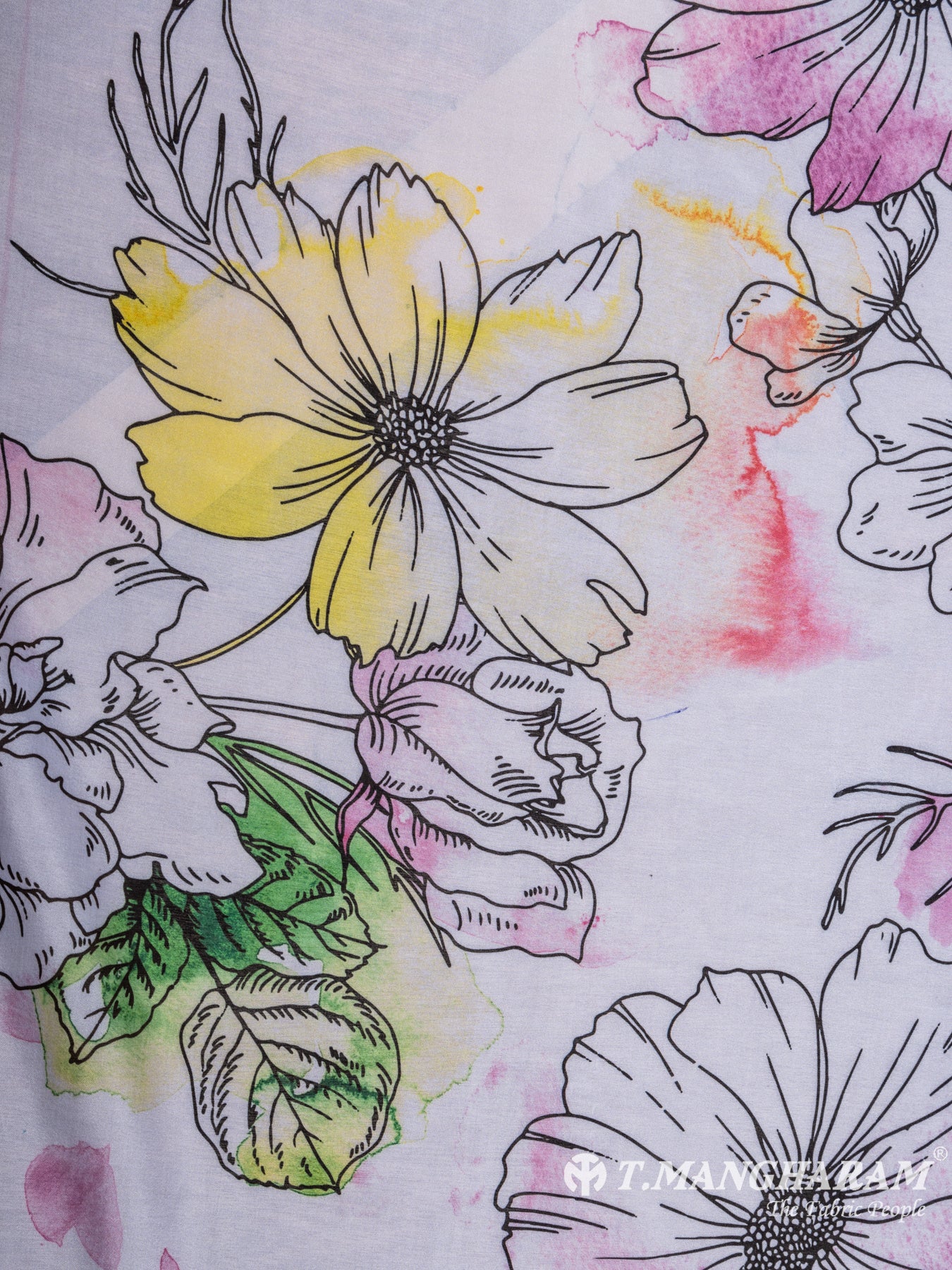 Violet Organza Tissue Fabric - EC7044 view-3