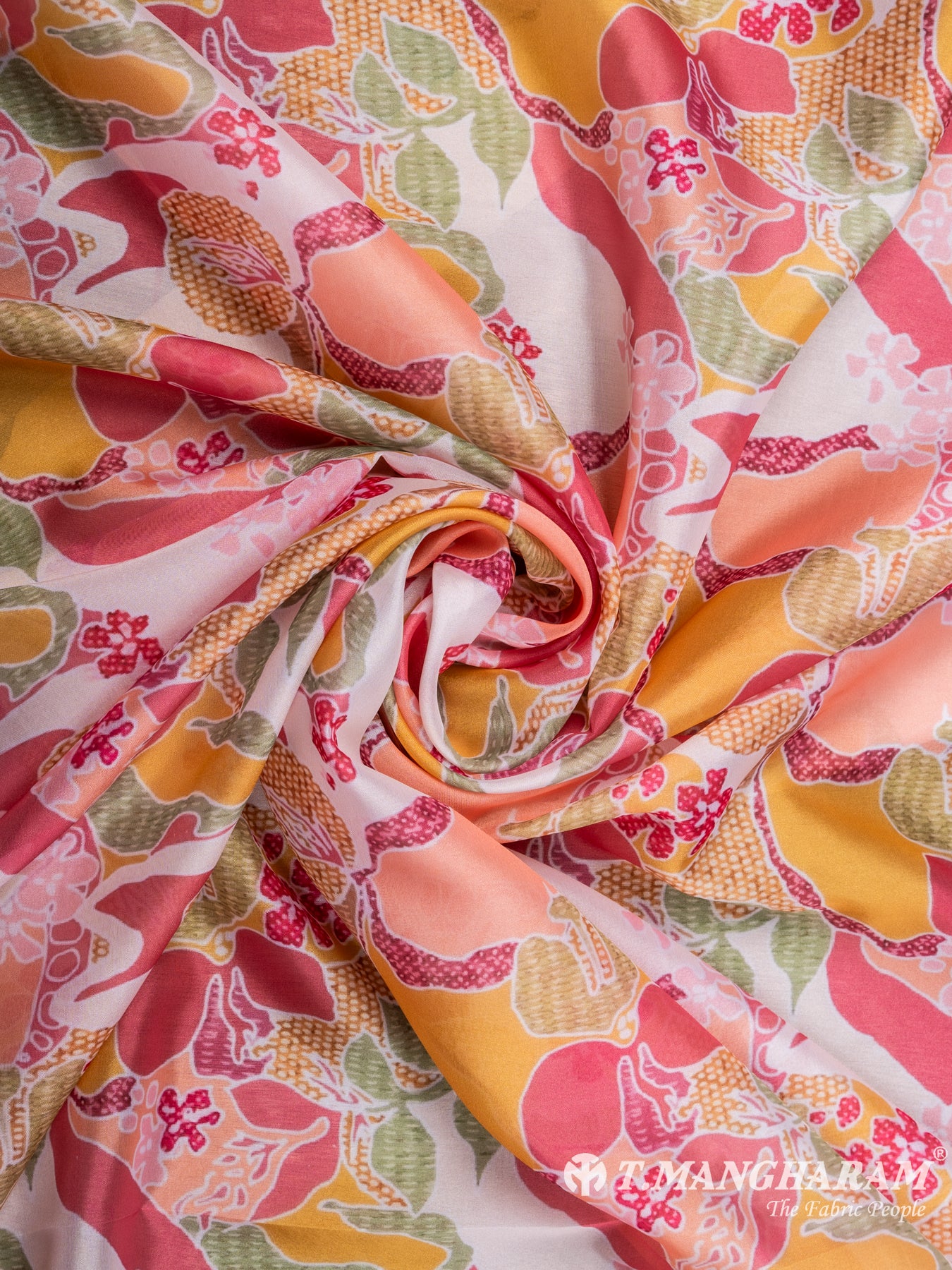 Multicolor Tissue Organza Fabric - EC7089 view-1