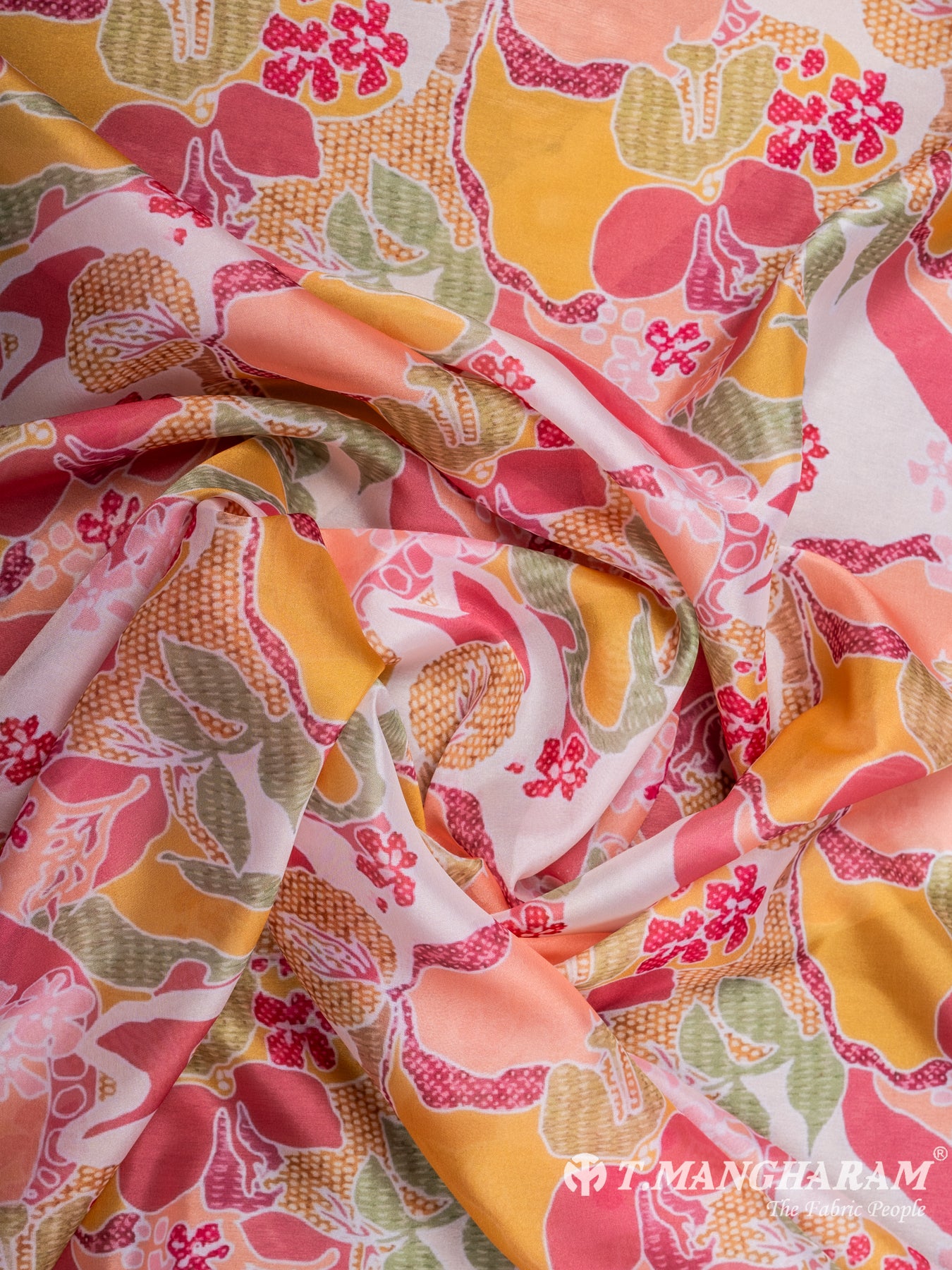 Multicolor Tissue Organza Fabric - EC7089 view-4
