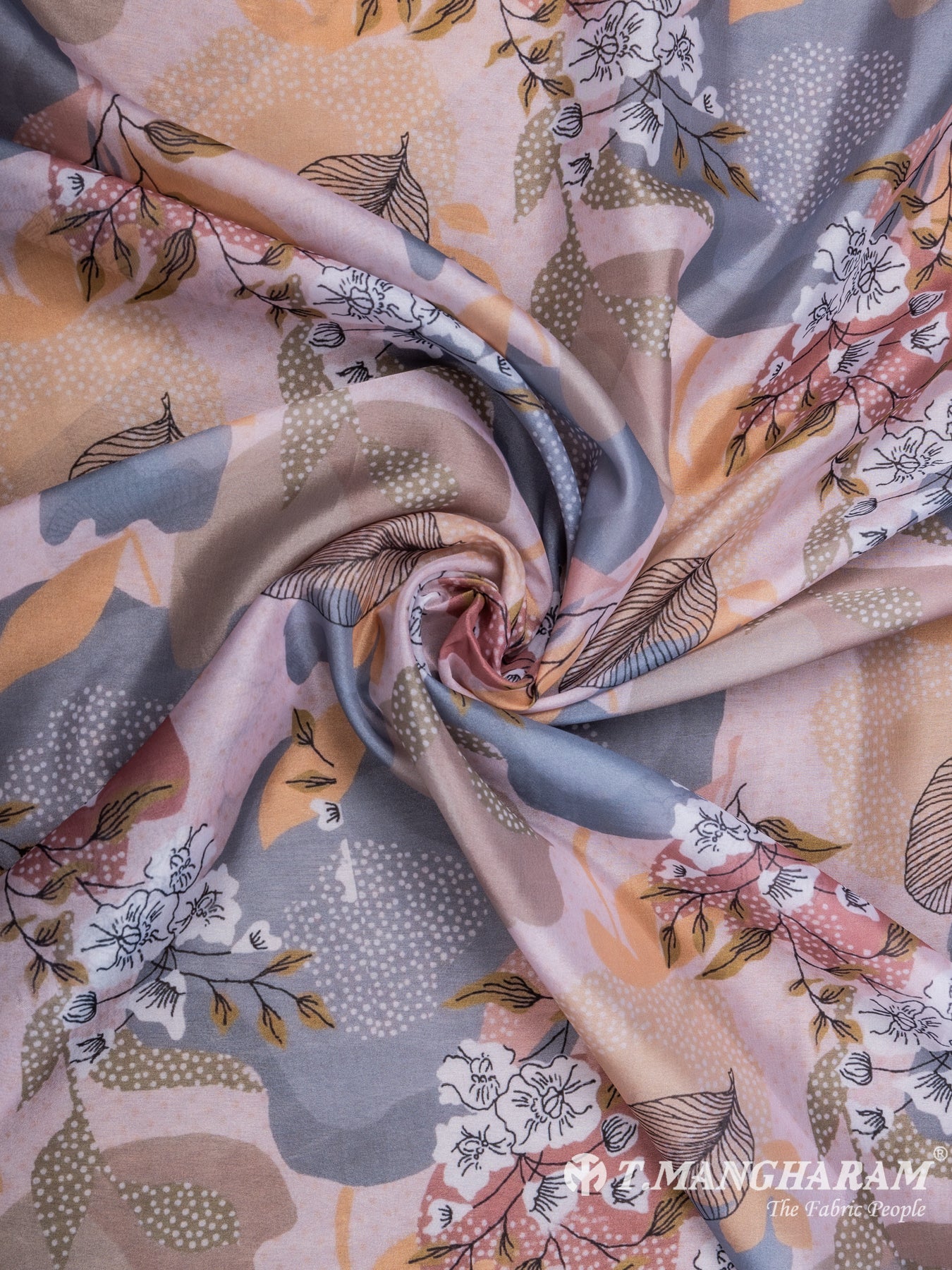 Multicolor Tissue Organza Fabric - EC7091 view-1