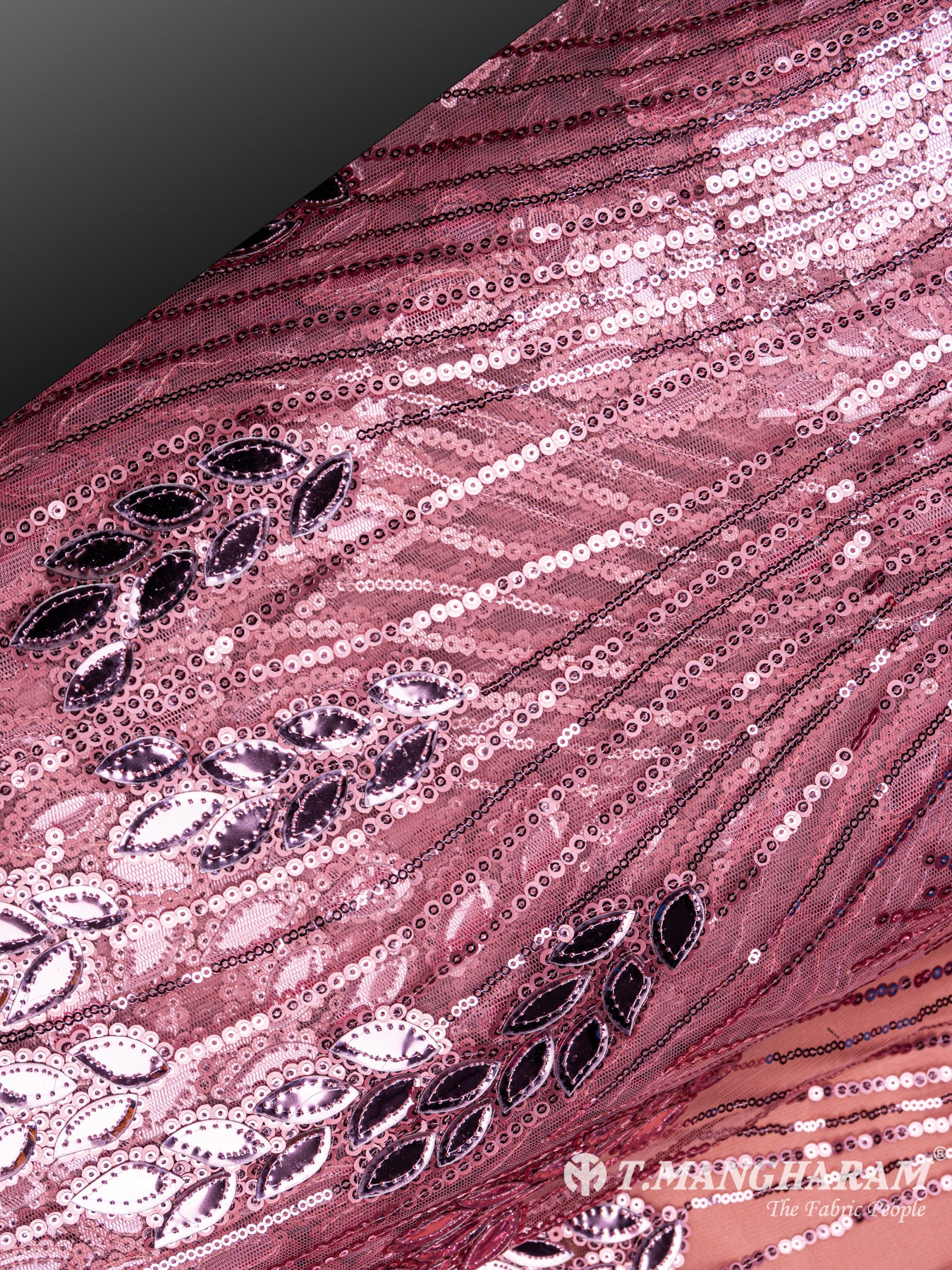 Violet Fancy Net Fabric - EB4187 view-2