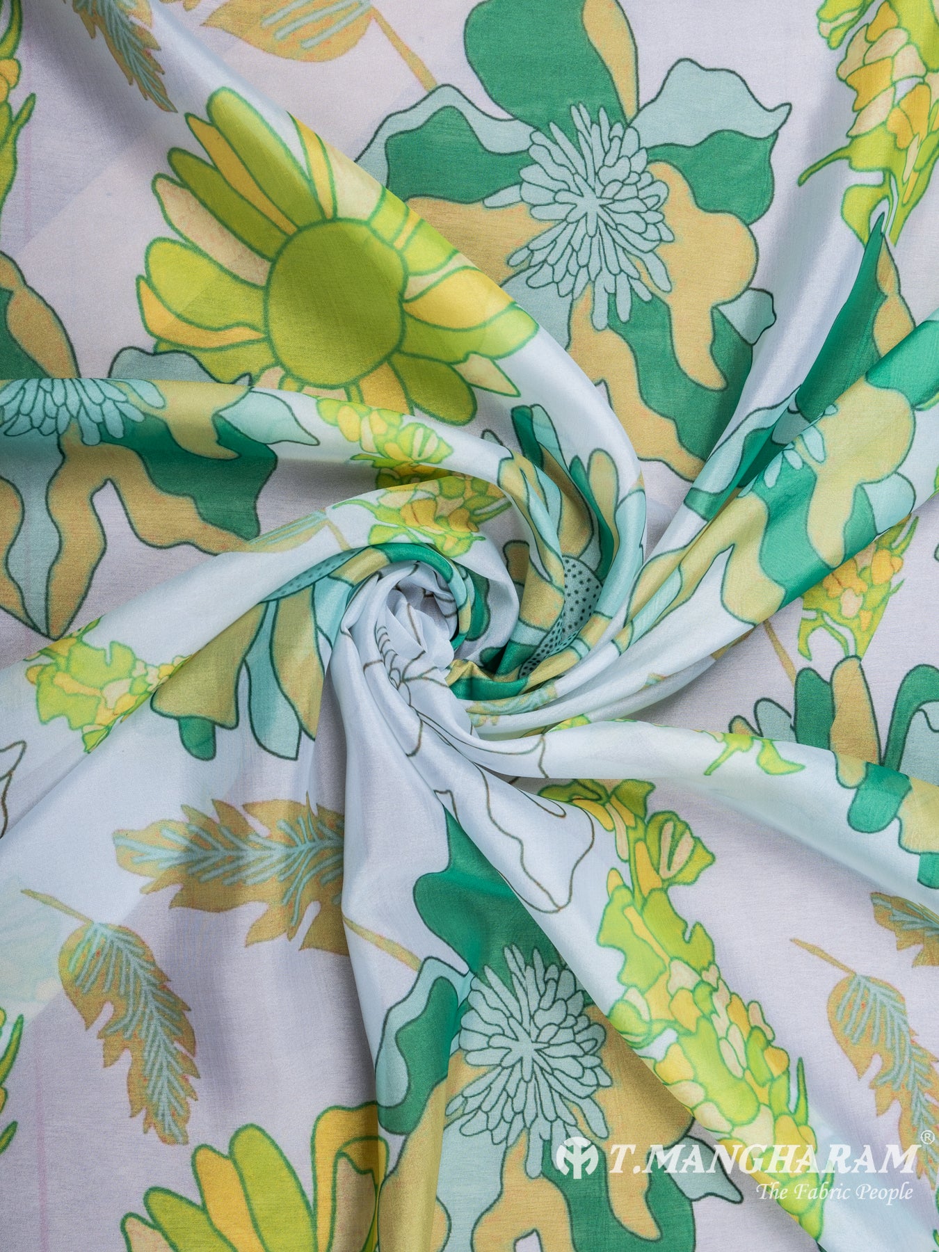 Multicolor Tissue Organza Fabric - EC7095 view-1