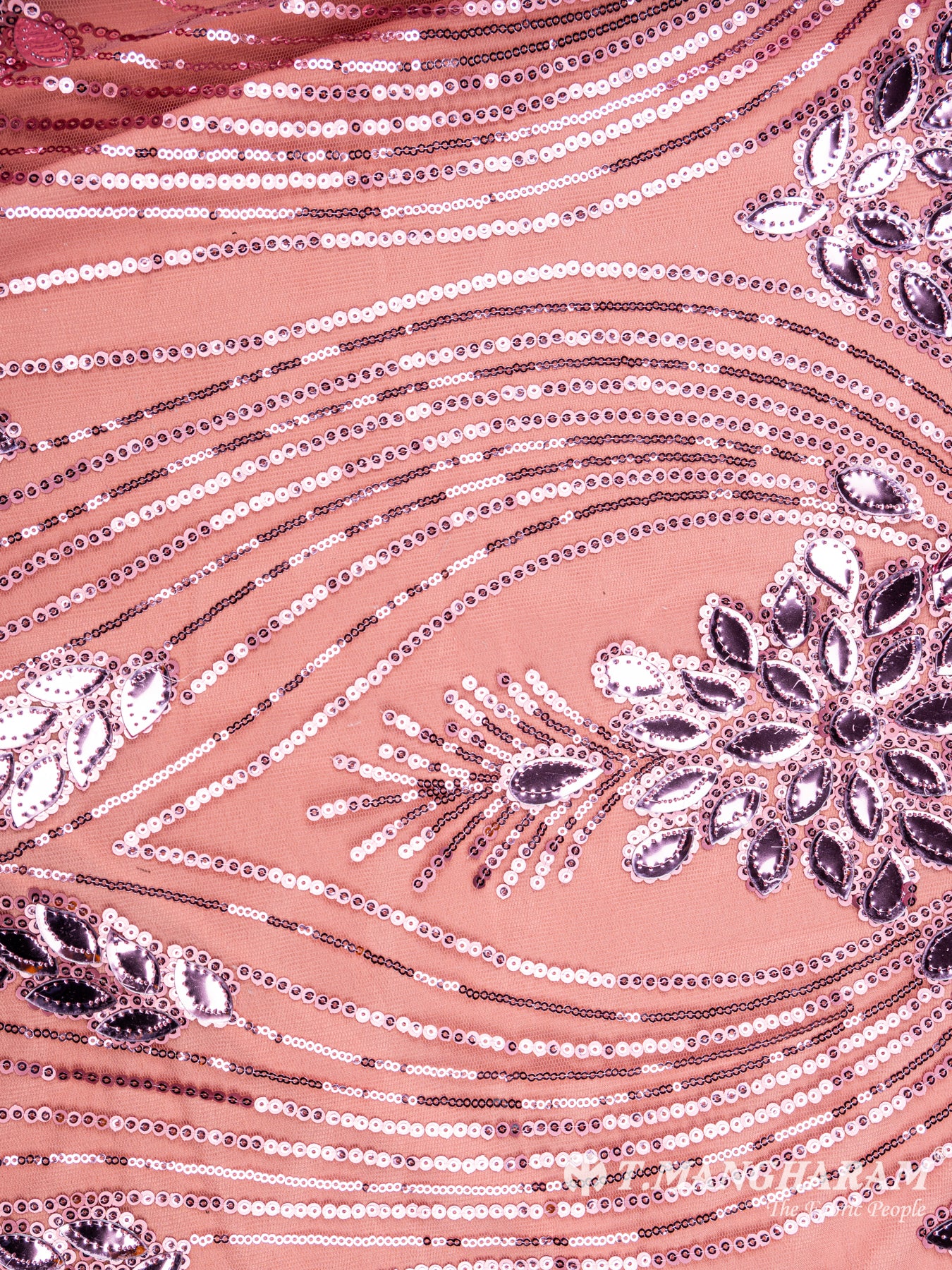 Violet Fancy Net Fabric - EB4187 view-3