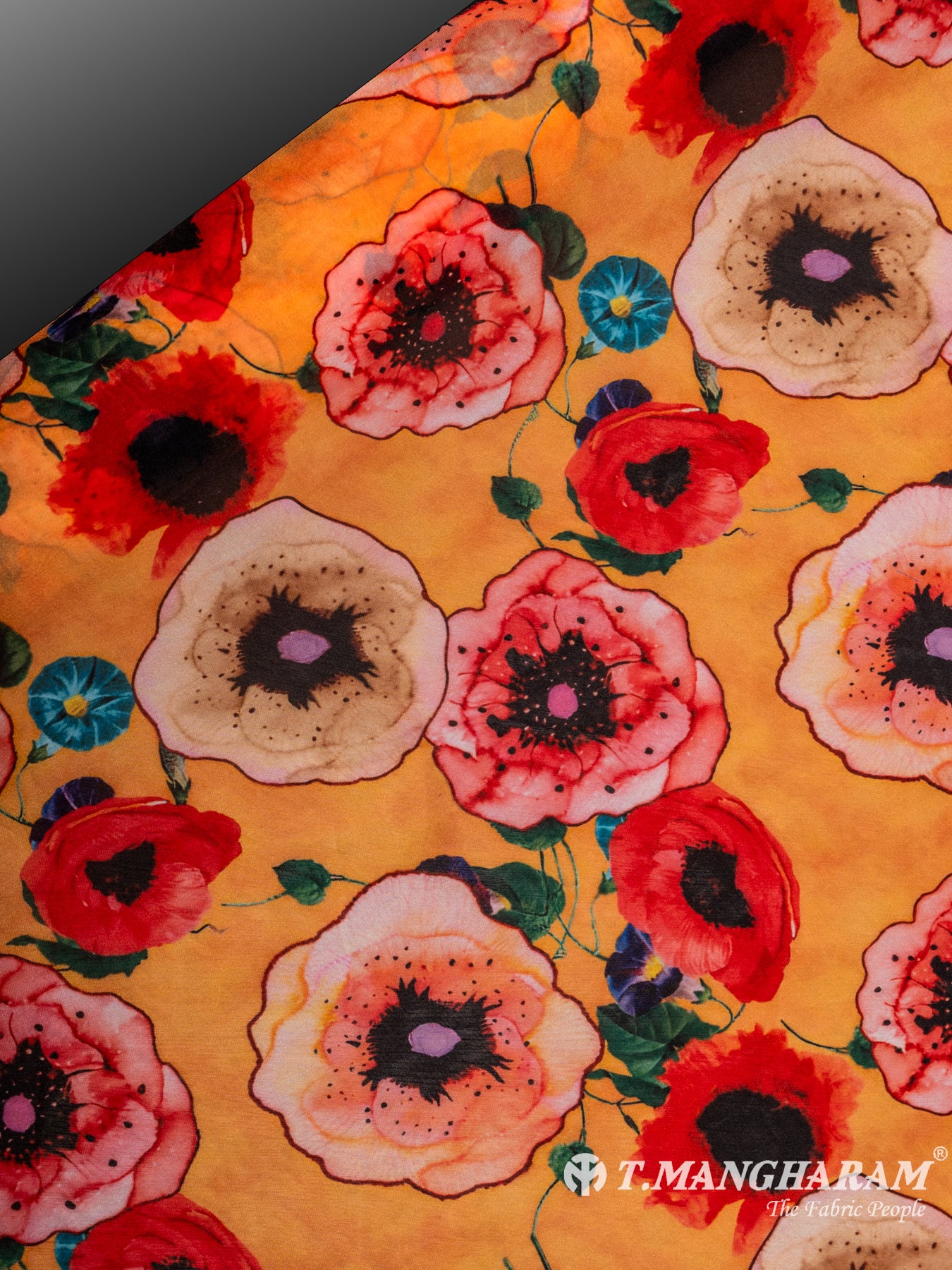 Yellow Organza Tissue Fabric - EC7052 view-2