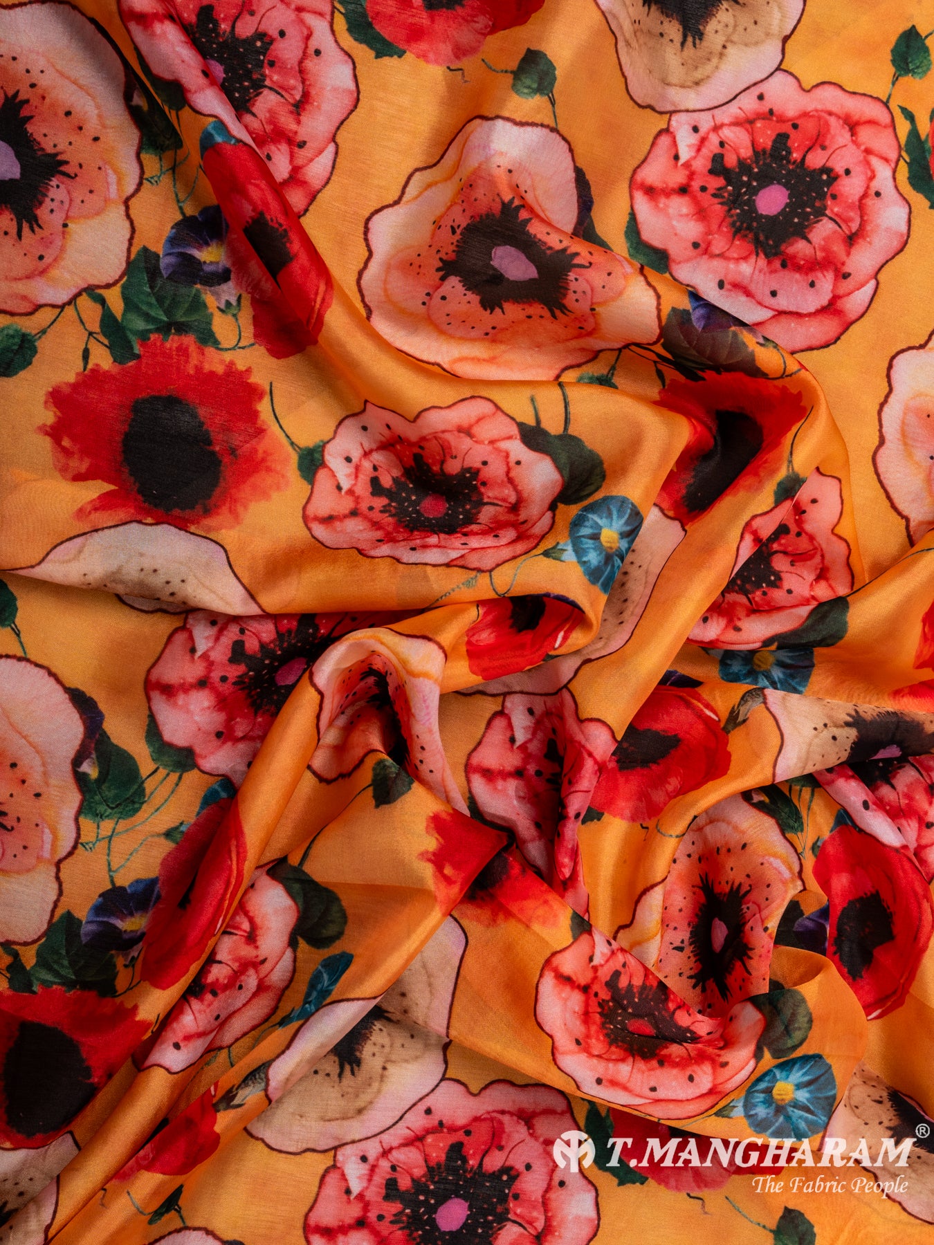 Yellow Organza Tissue Fabric - EC7052 view-4