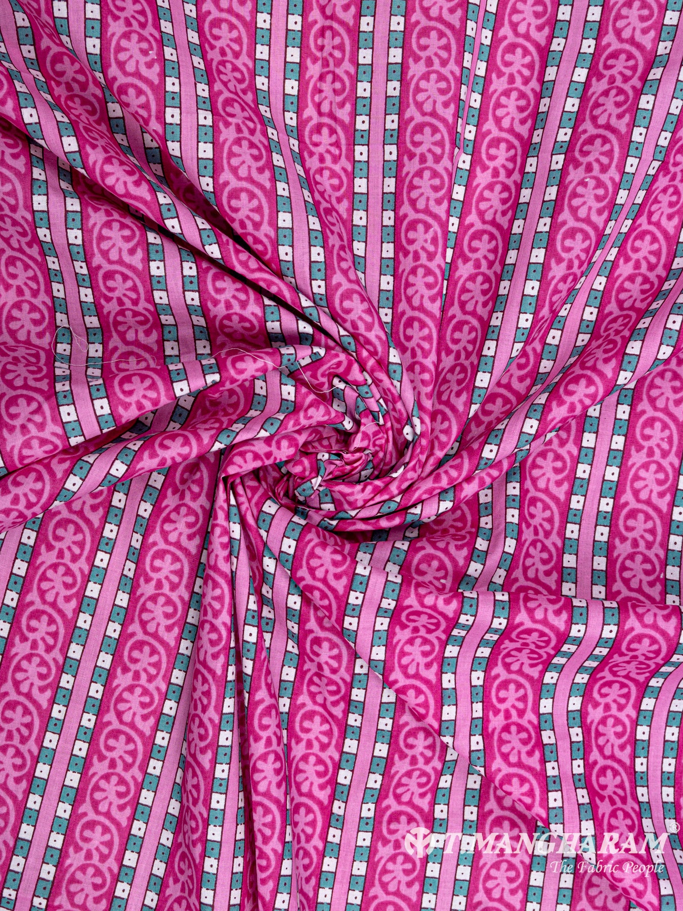 Pink Cotton Fabric - EC5291 view-1